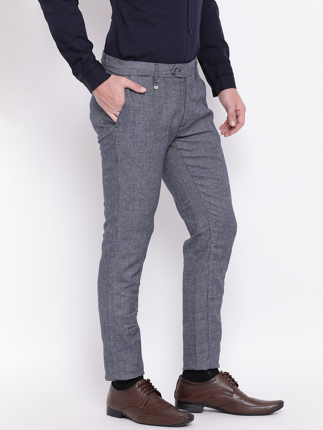Antony Morato Men Blue Skinny Fit Trouser