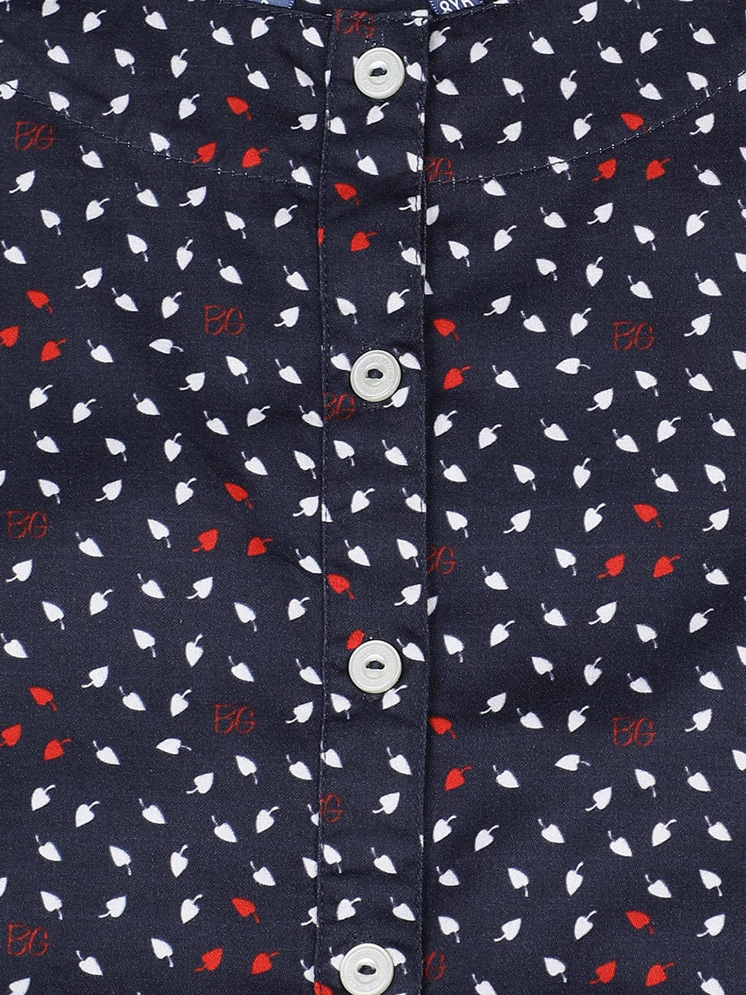 Blue Giraffe Girls Dress