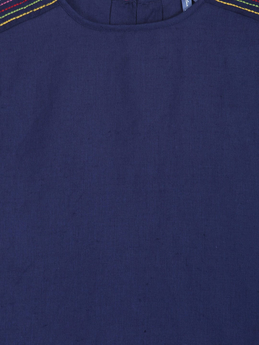 Blue Giraffe Girls Top