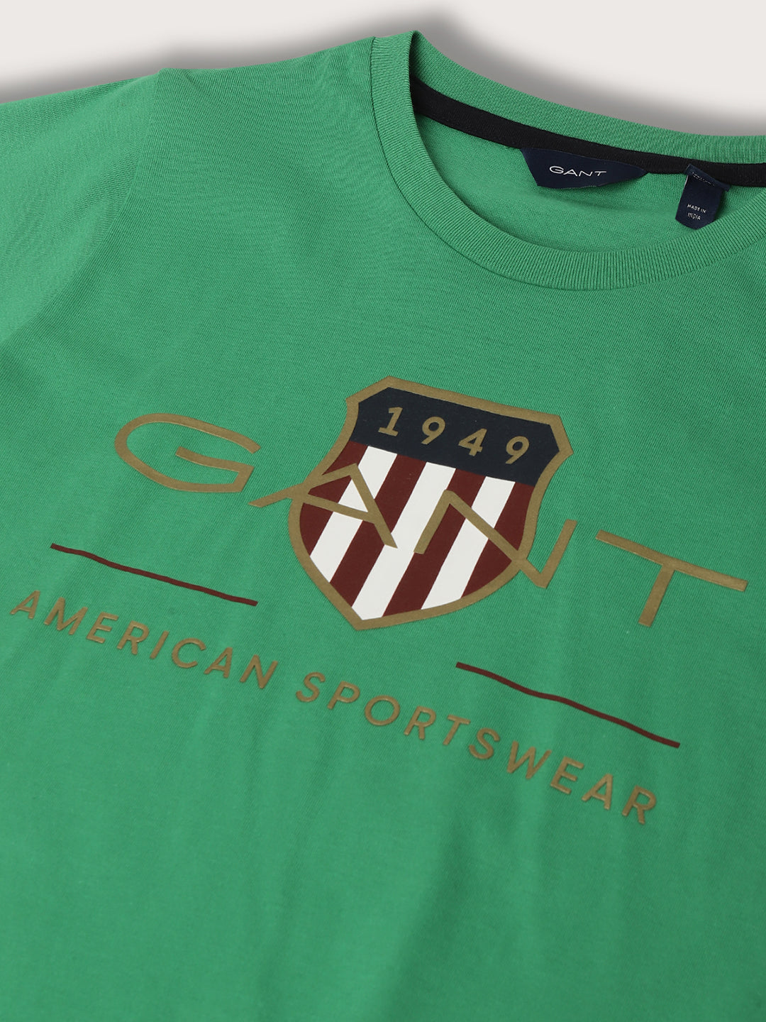 Gant Kids Green Logo Regular Fit T-Shirt