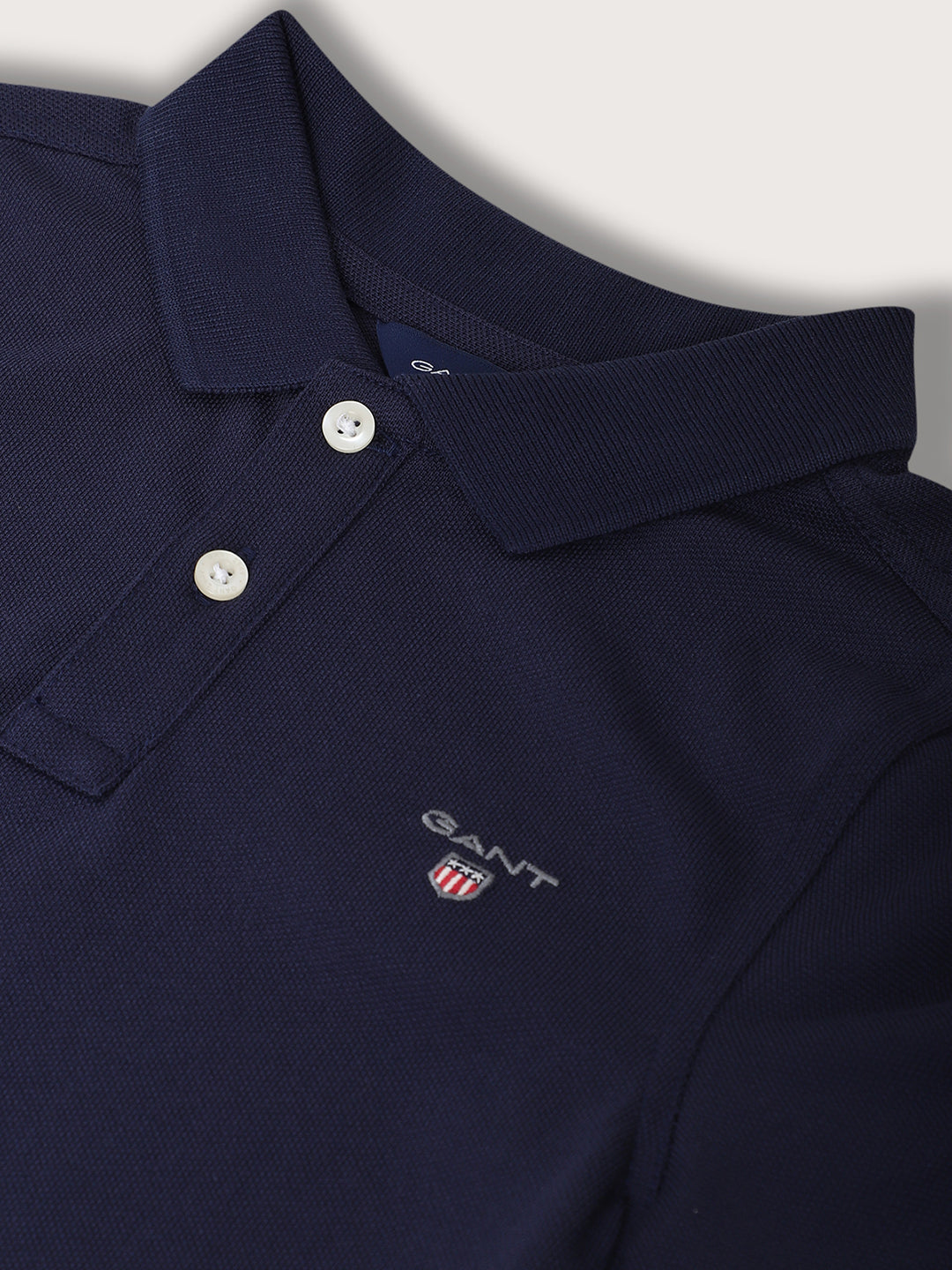 Gant Kids Navy Regular Fit Polo T-Shirt