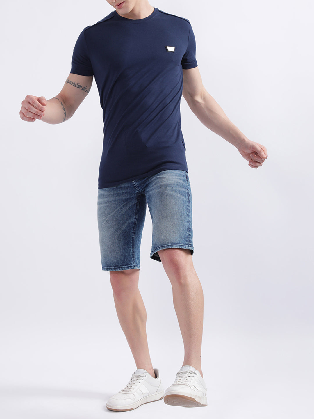 Antony Morato Blue 7103 Slim Fit T-Shirt