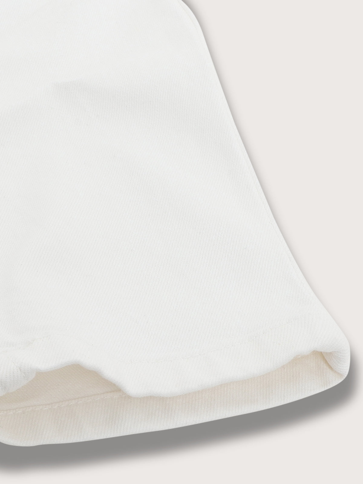 Blue Giraffe Boys White Solid Carrot Jeans