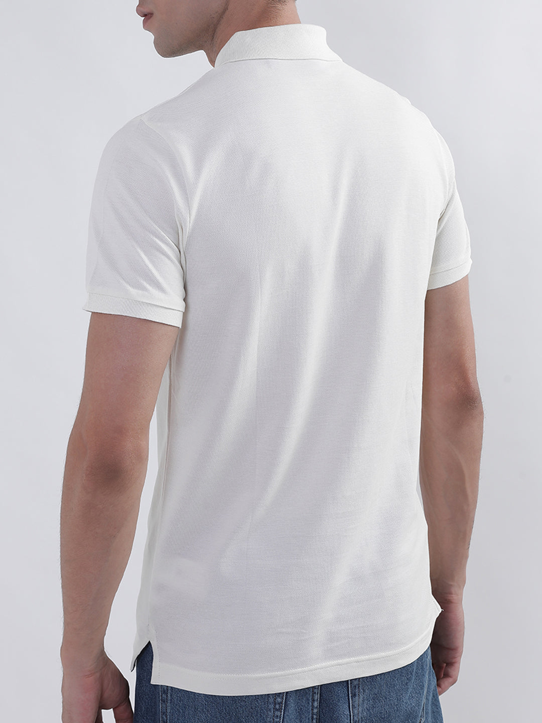 Gant Cream Regular Fit Polo T-Shirt