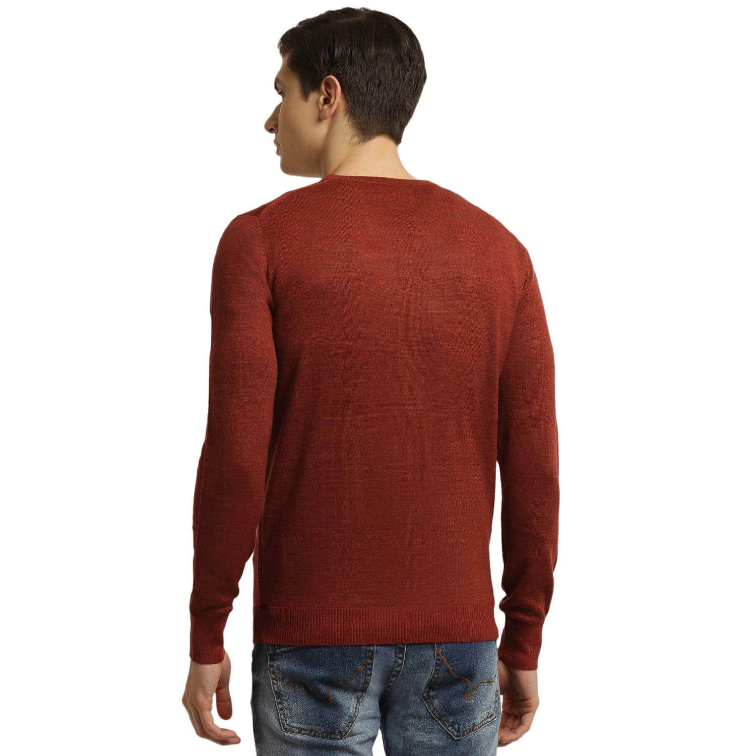 Bruun & Stengade Men Black V Neck Sweater