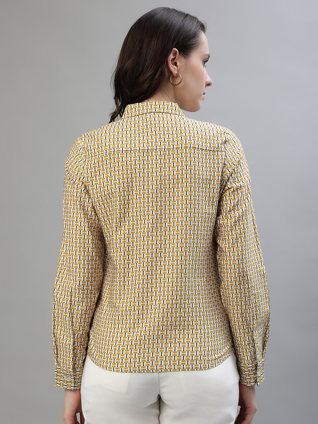 Iconic Women Multi Printed Round Neck Top