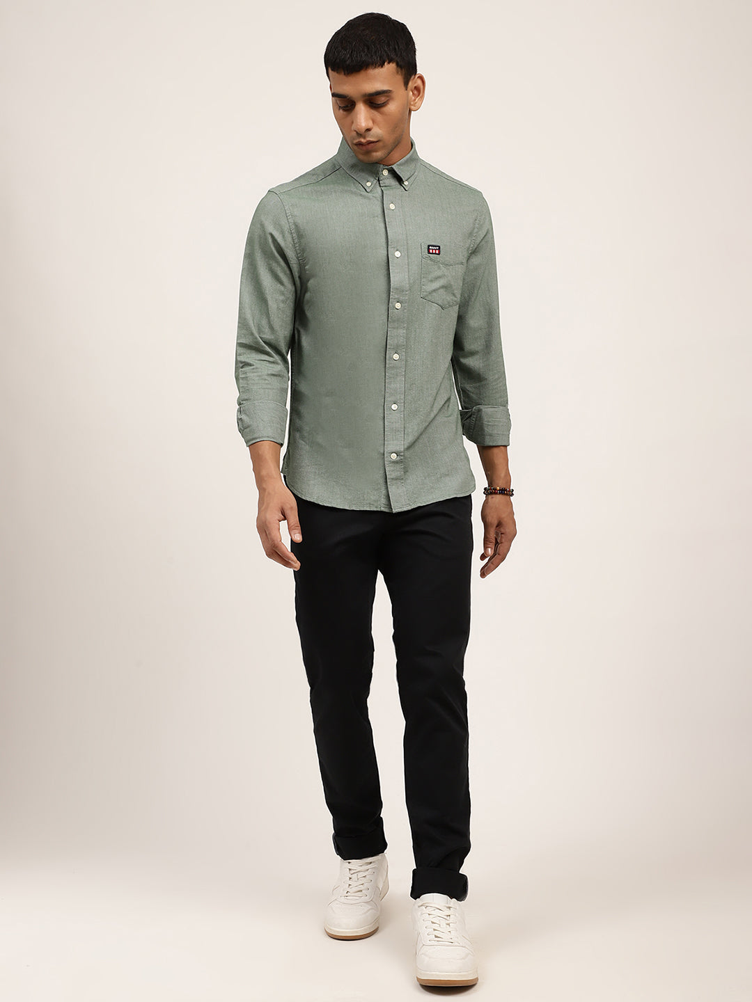 Gant Green Regular Fit Shirt