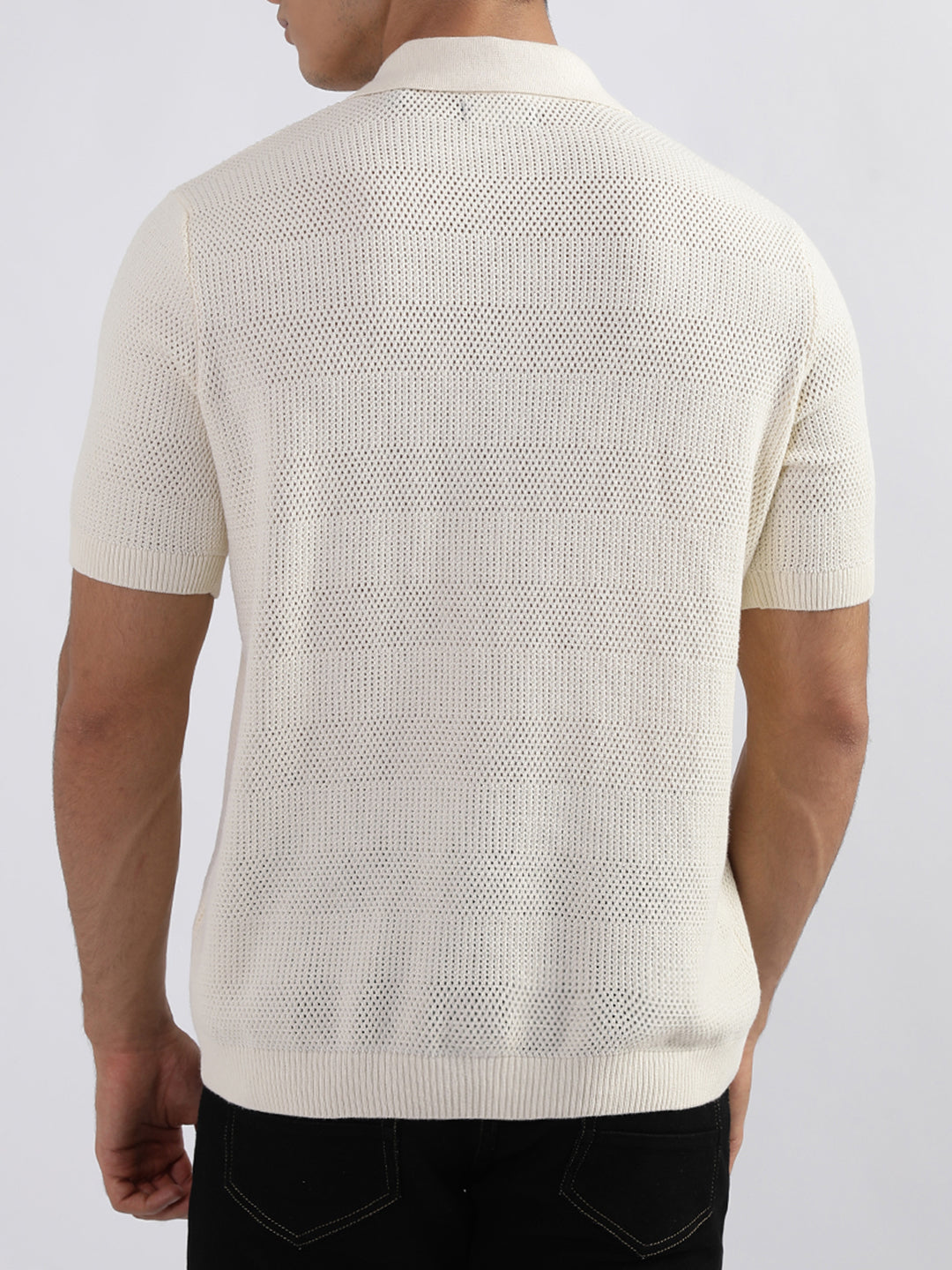Gant Cream Relaxed Fit Polo T-Shirt