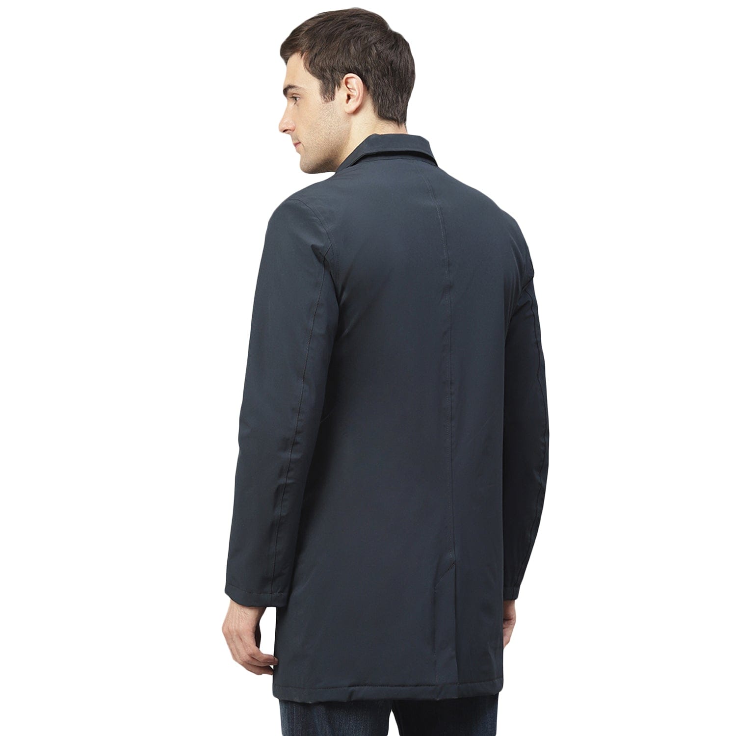 Lindbergh Men Collar Overcoat