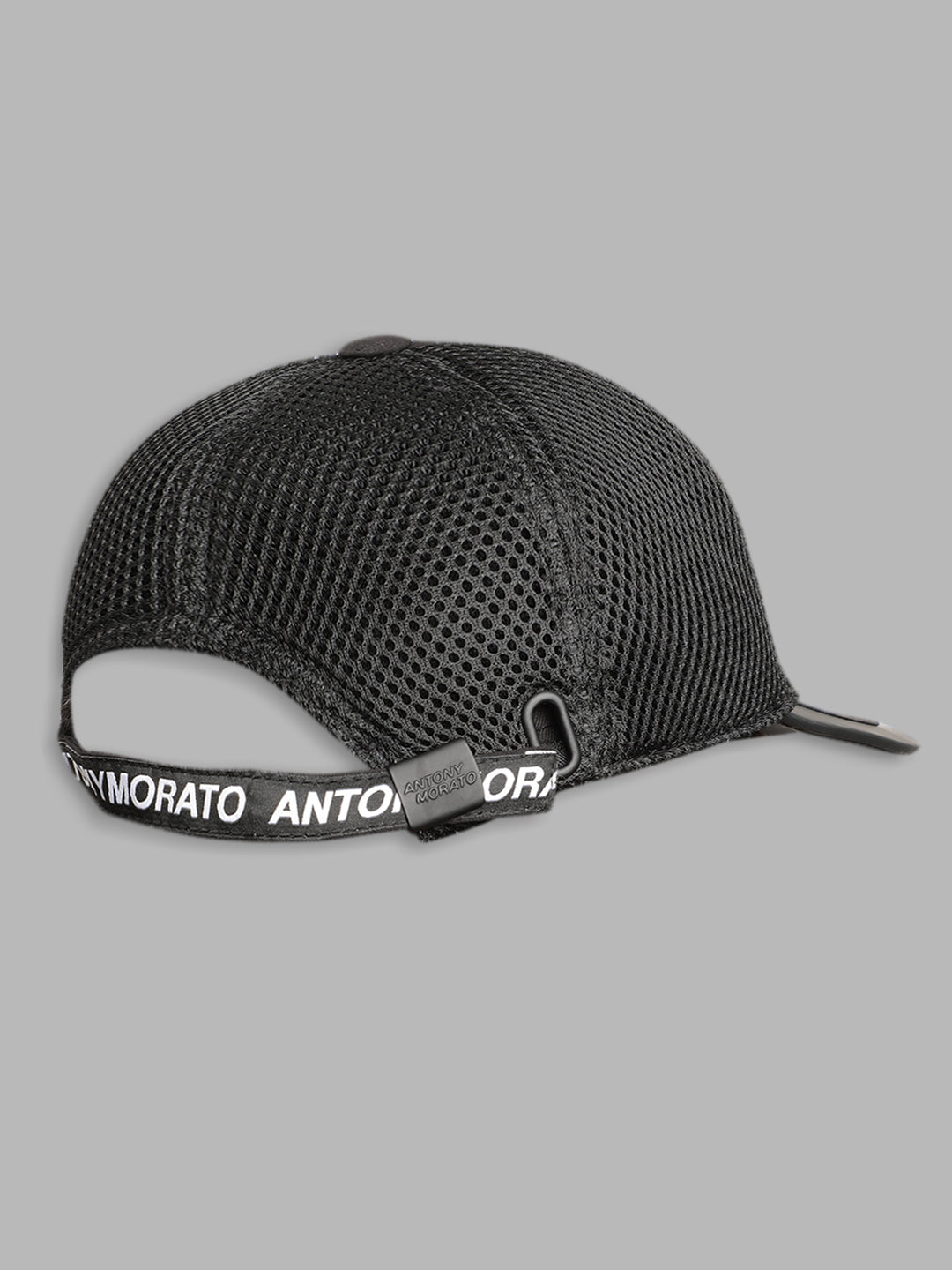 Antony Morato Boys Black White Embroidered Baseball Cap