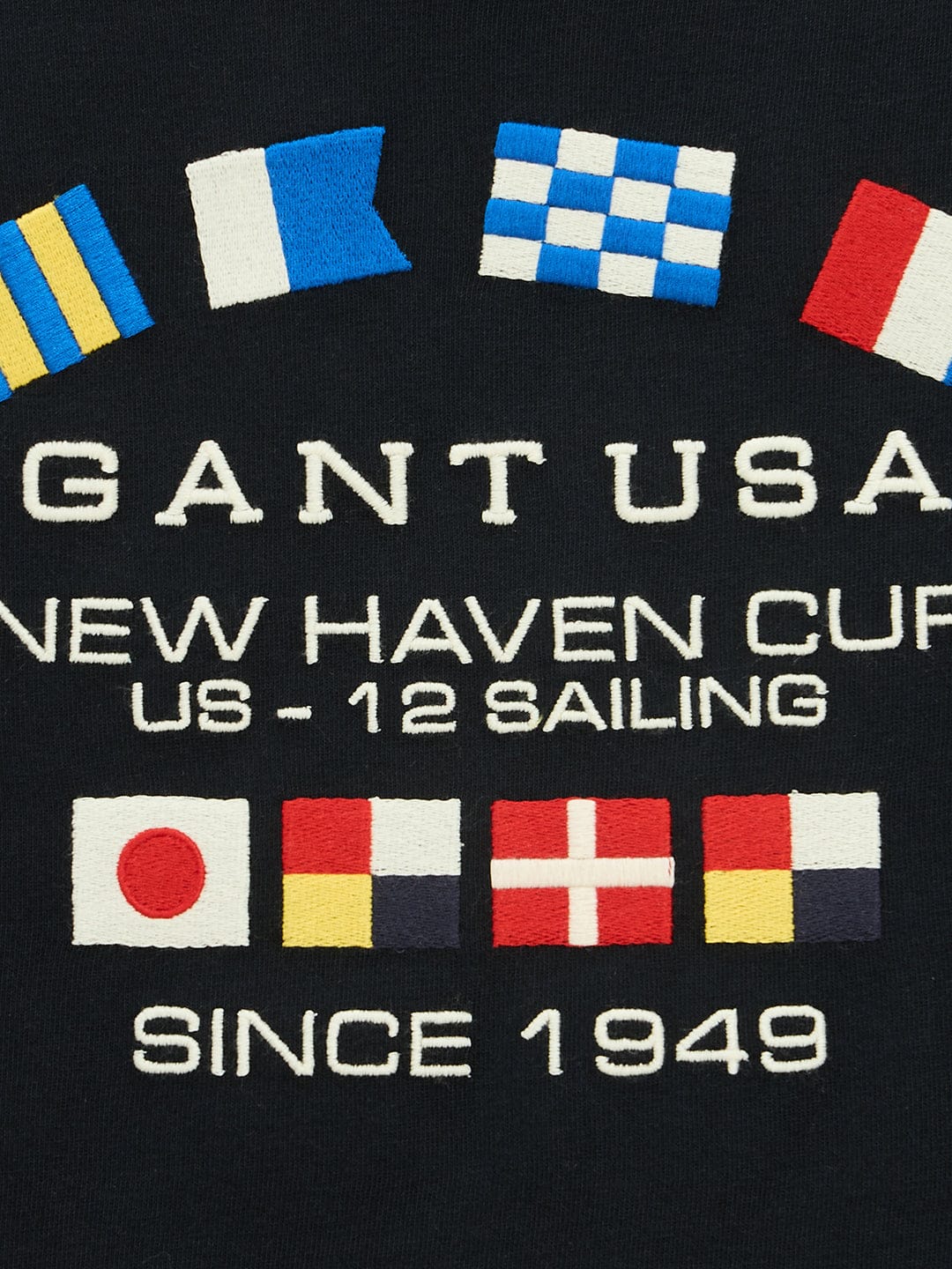 Gant Kids Black Regular Fit Tshirt