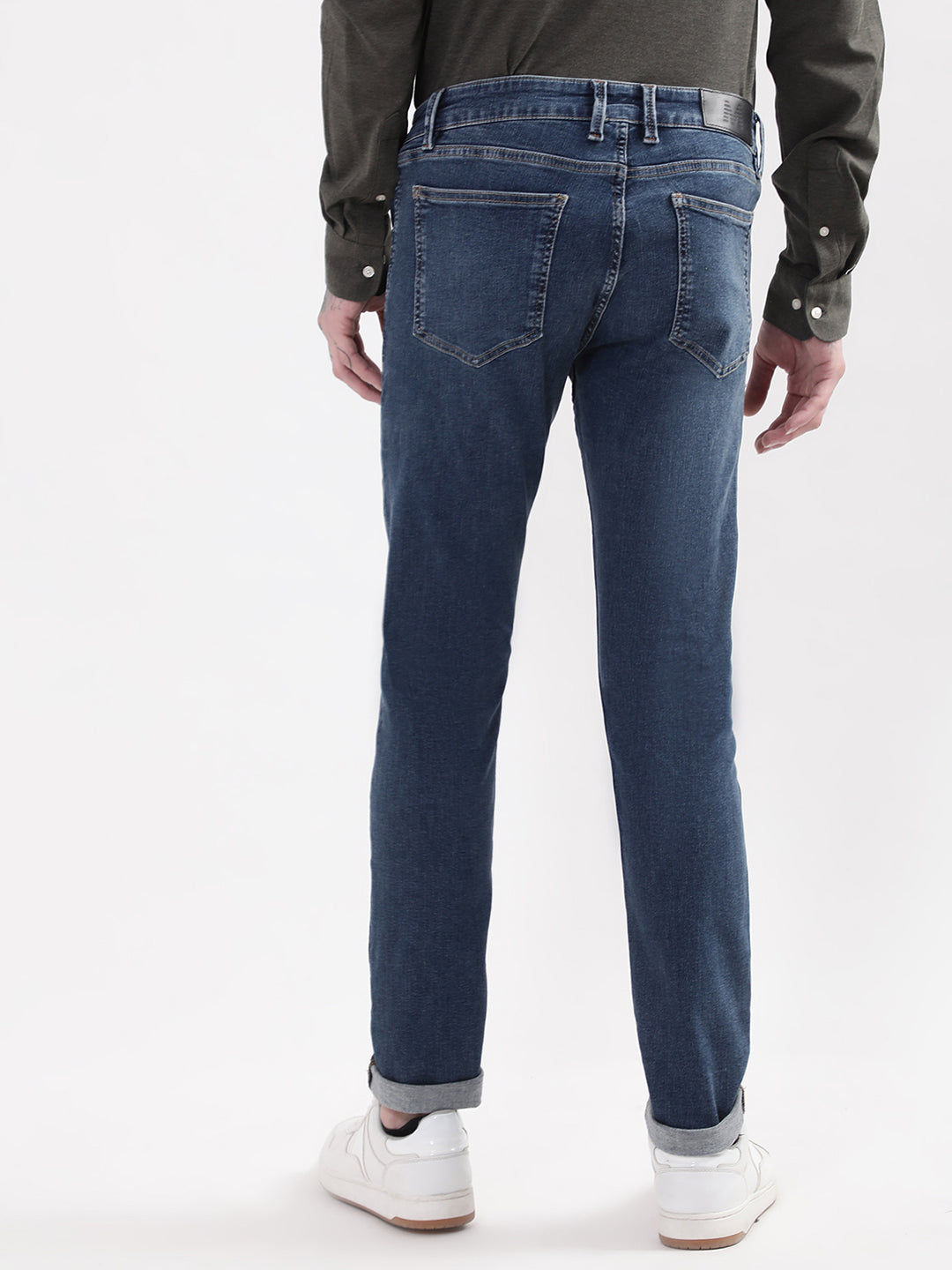 Matinique Men Blue Solid Regular Fit Jeans