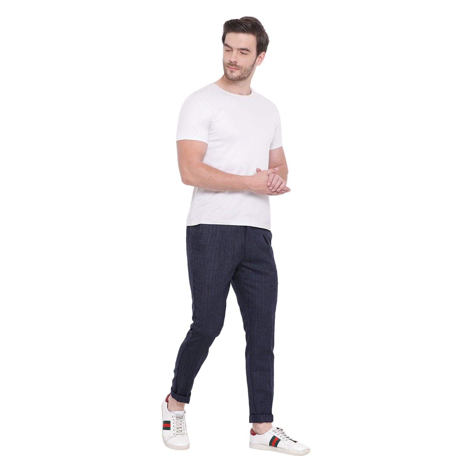 Bruun & Stengade Men Slim Fit Trouser