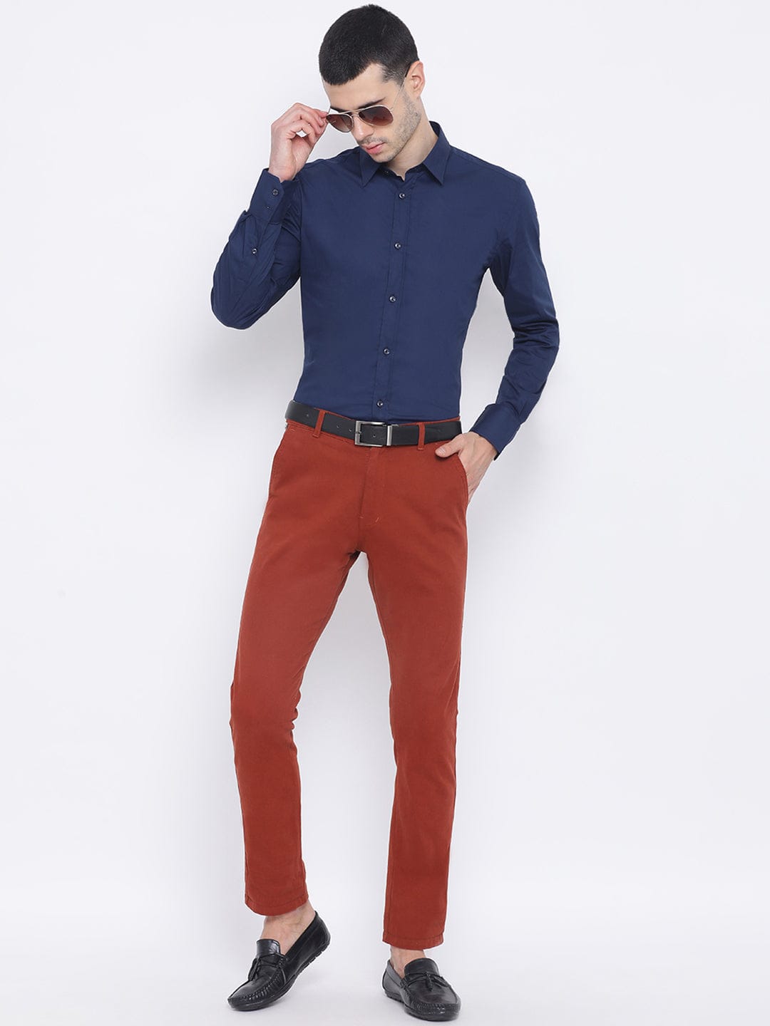 Antony Morato Men Blue Shirt