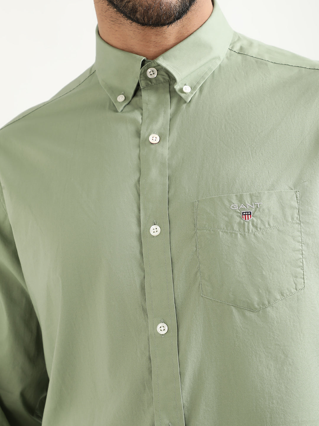 Gant Green Regular Fit Shirt