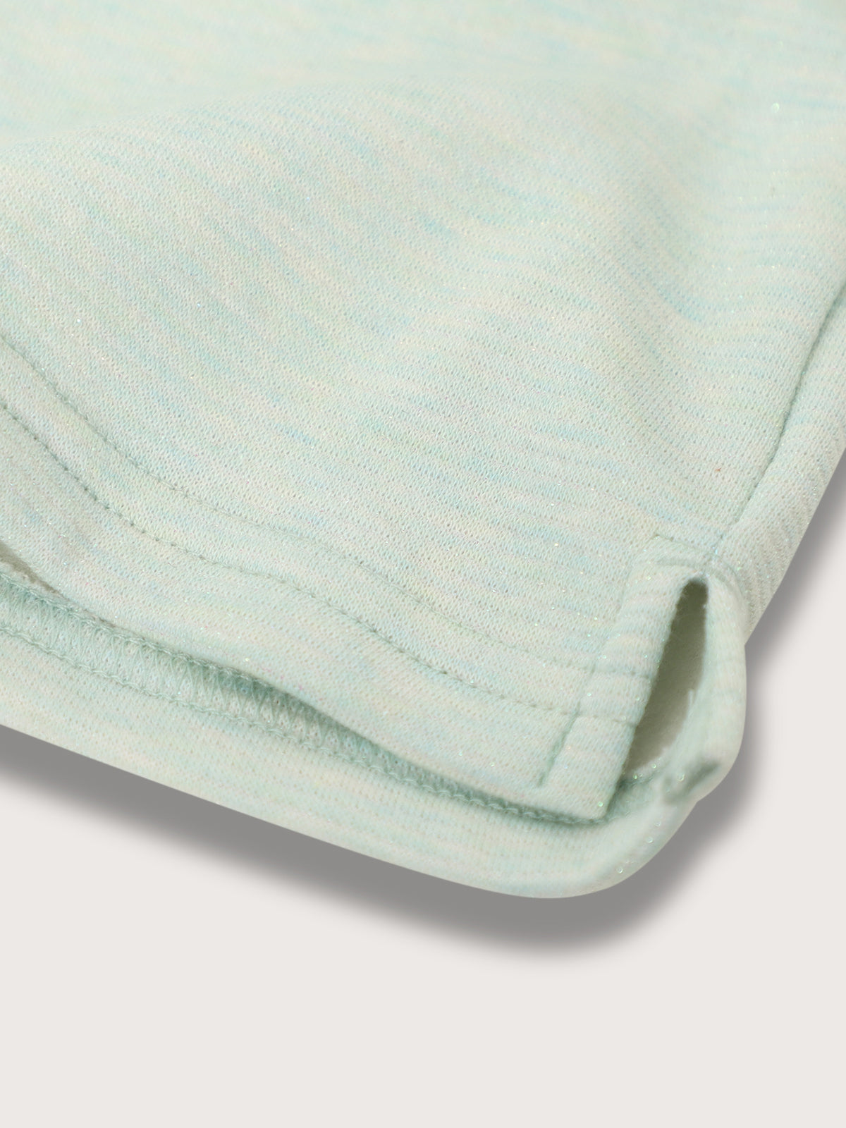 Elle Kids Girls Green Solid Straight Fit Sweatpant