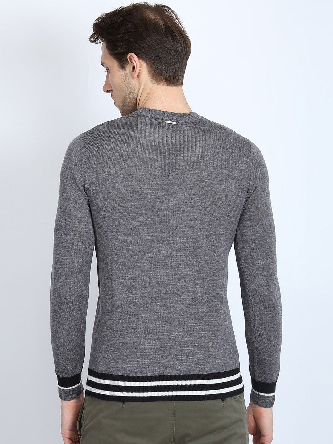 Antony Morato Men Grey Sweater