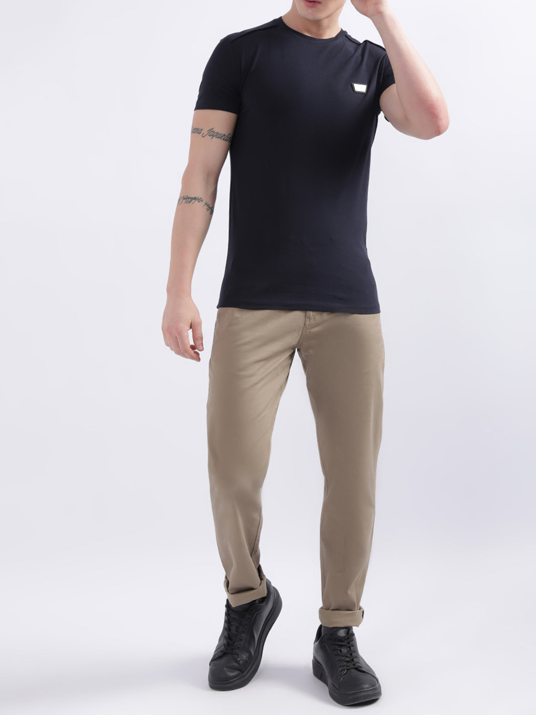 Antony Morato Ink Blu Slim Fit T-Shirt