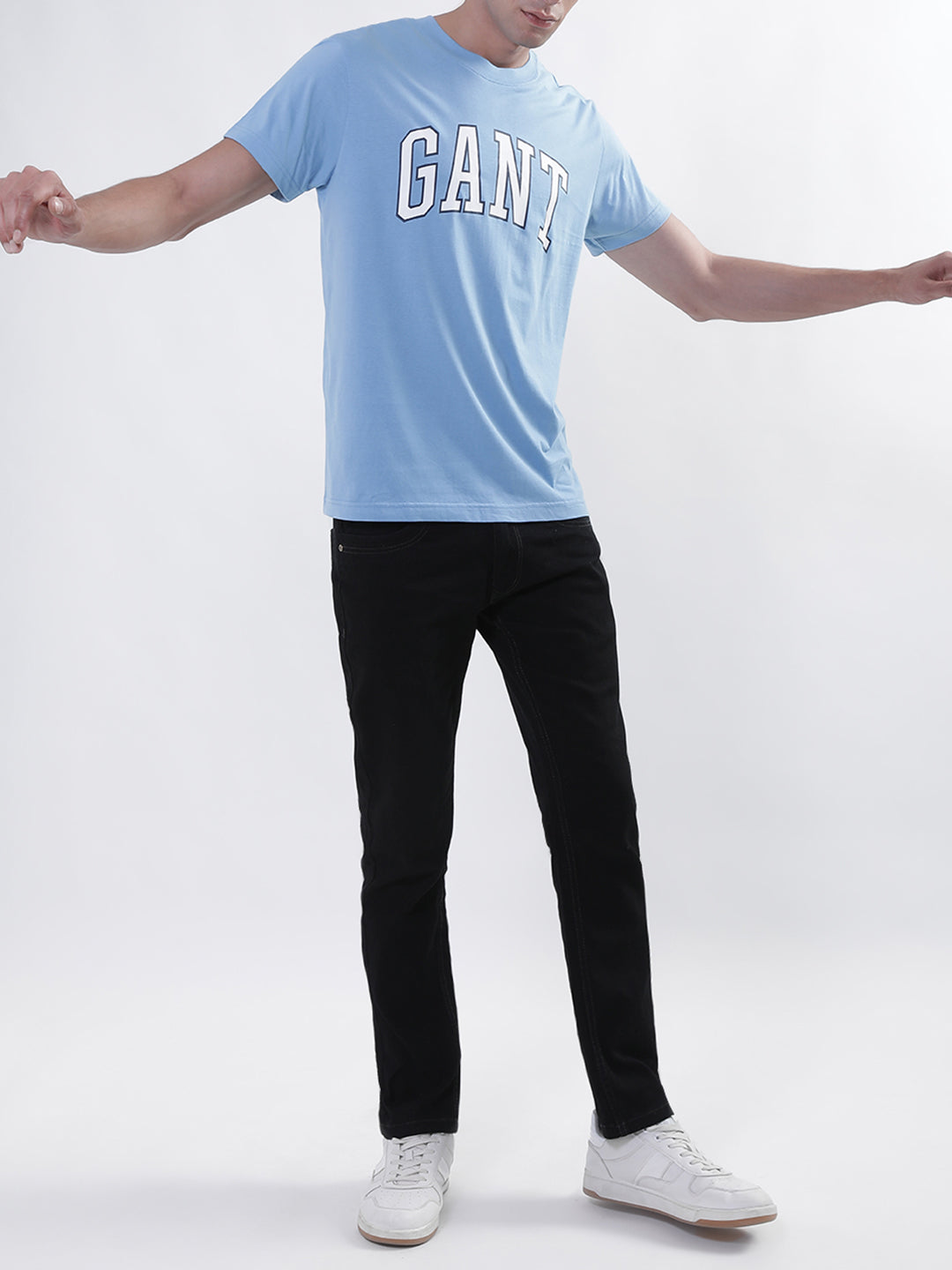 Gant Blue Logo Regular Fit T-Shirt