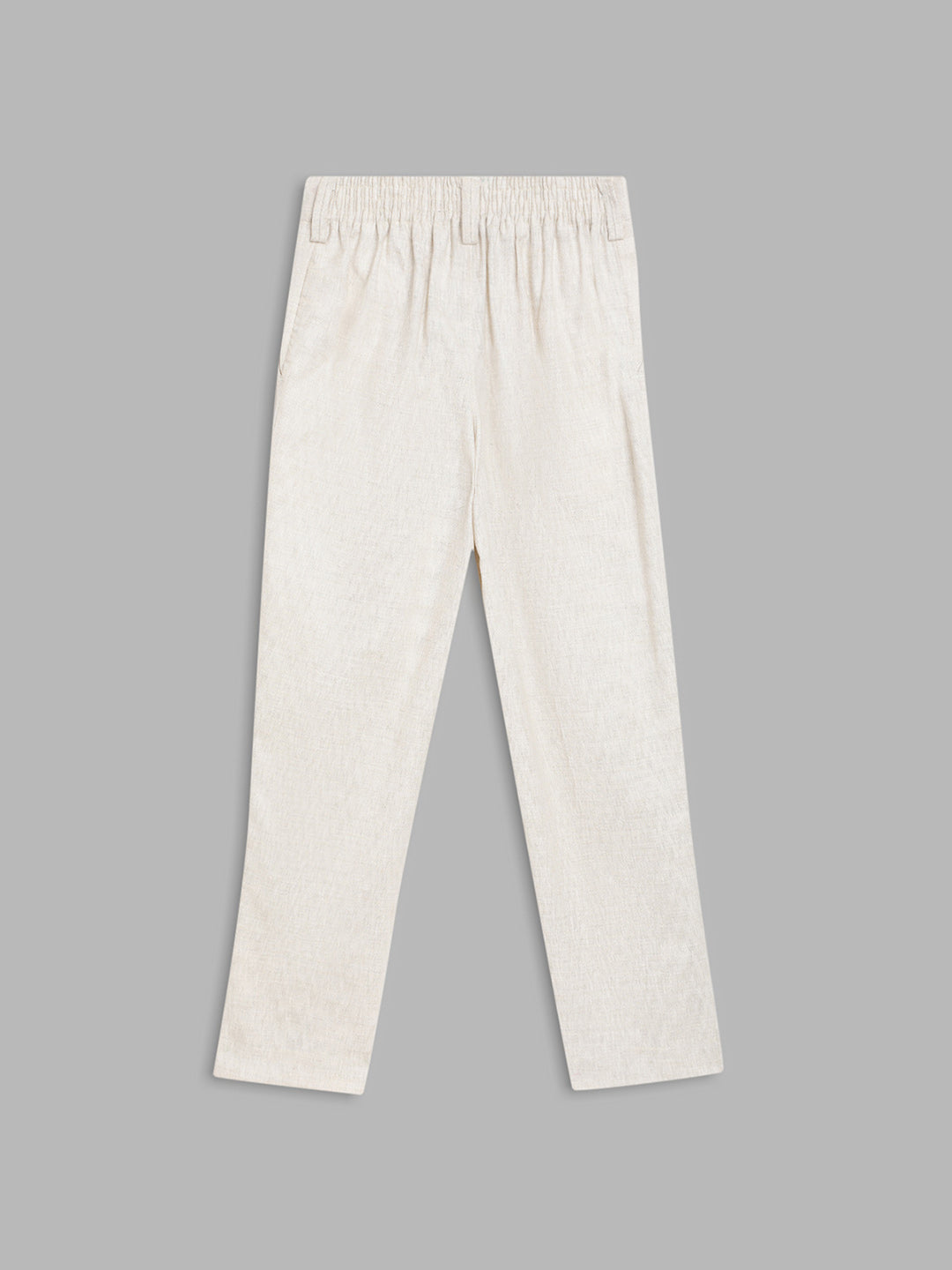 Blue Giraffe Boys Mandarin Collar Bandi Set