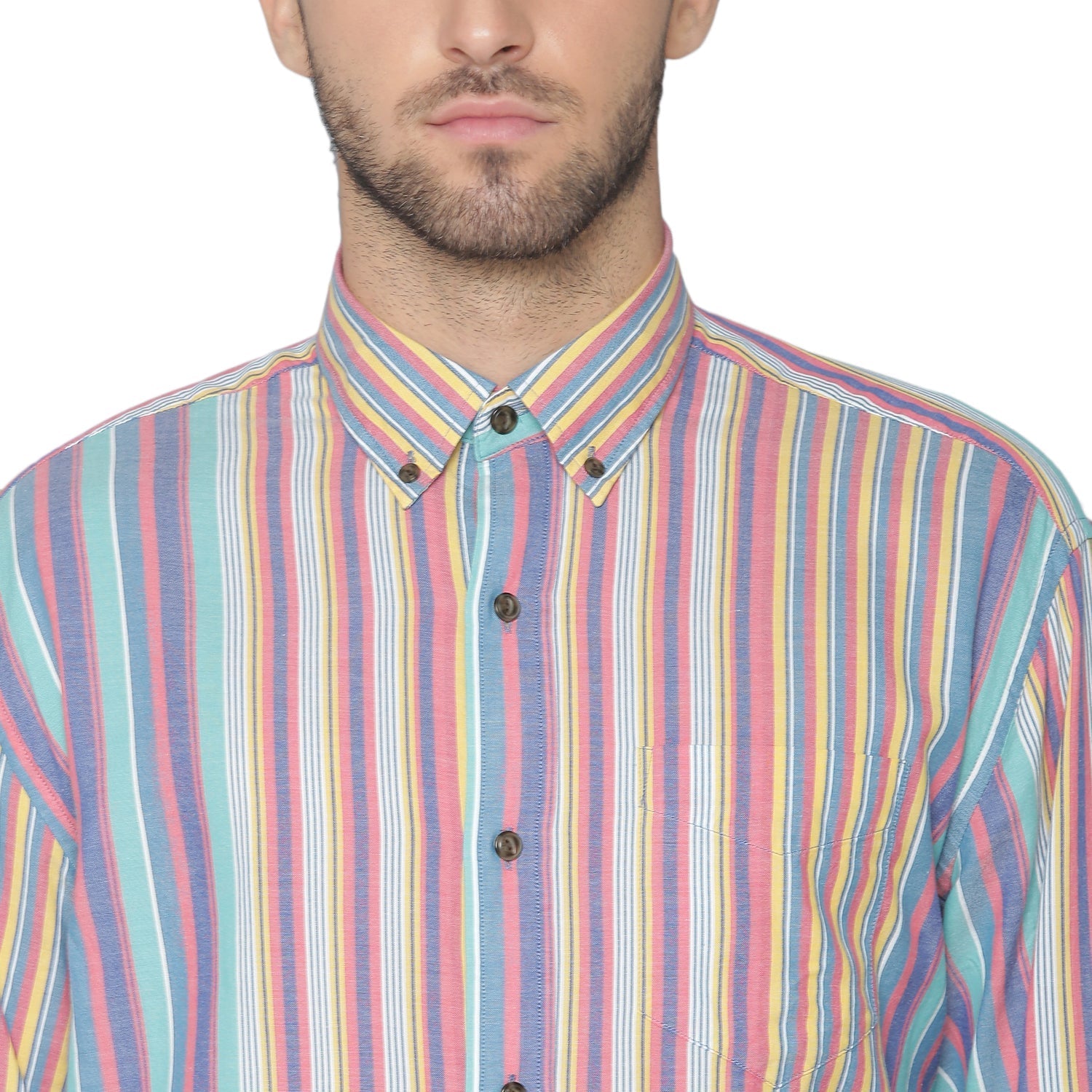 Gant Multi Striped Regular Fit Shirt