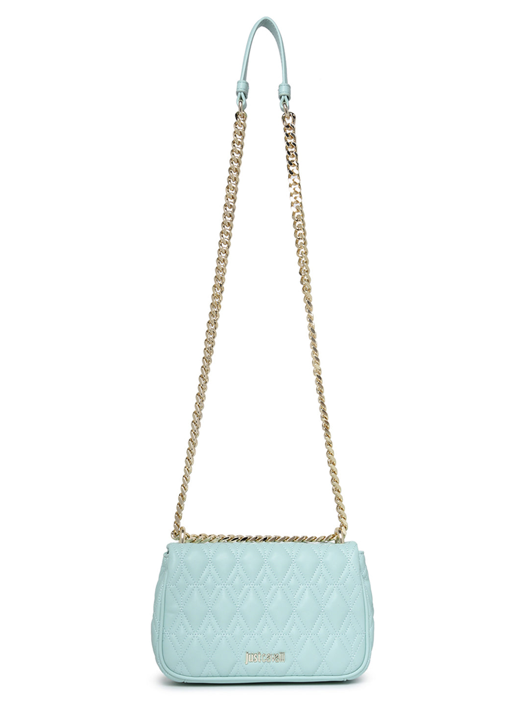 Just Cavalli Women Blue Bag