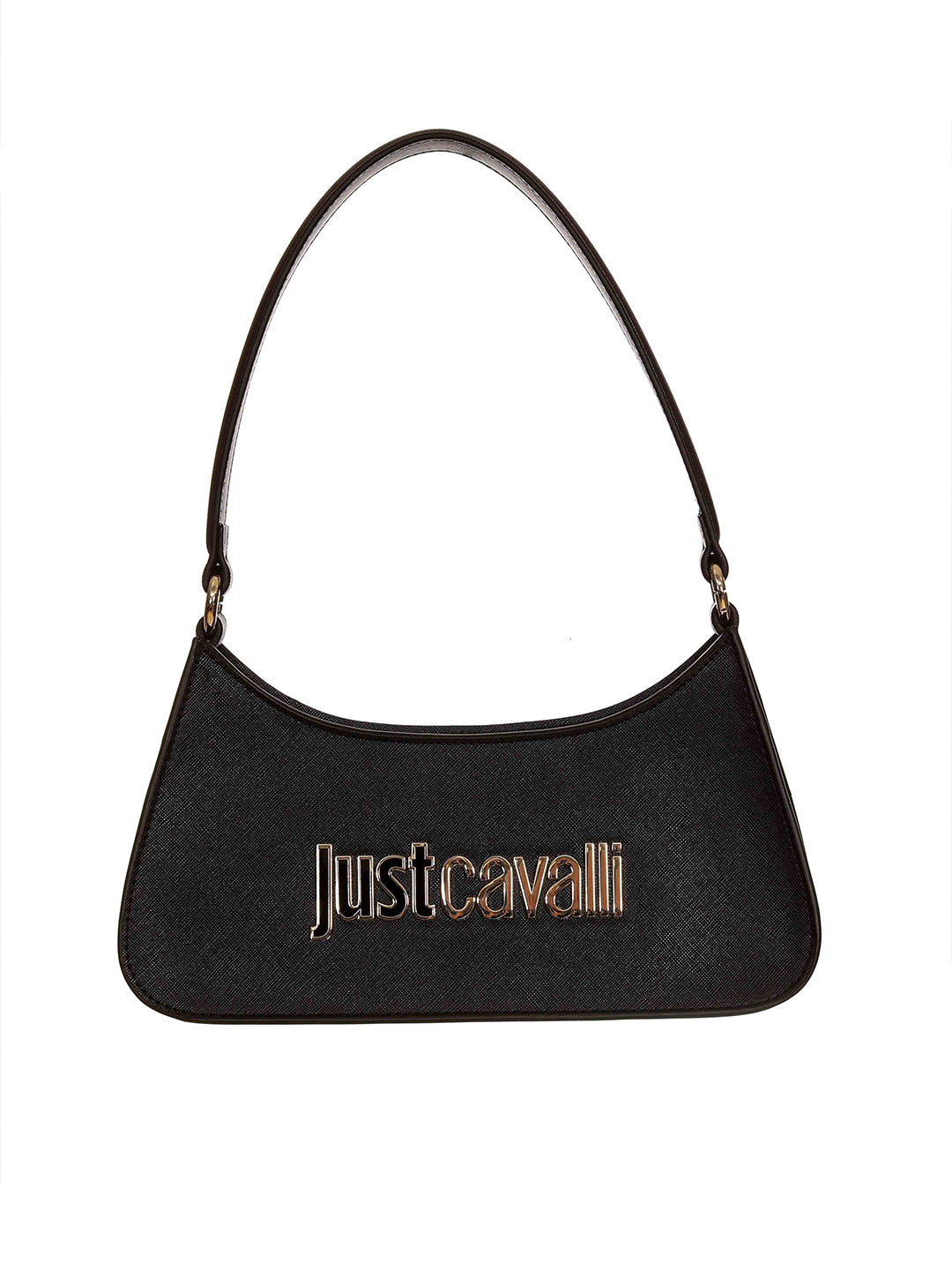 Just Cavalli Women Black Solid Shoulder Bags