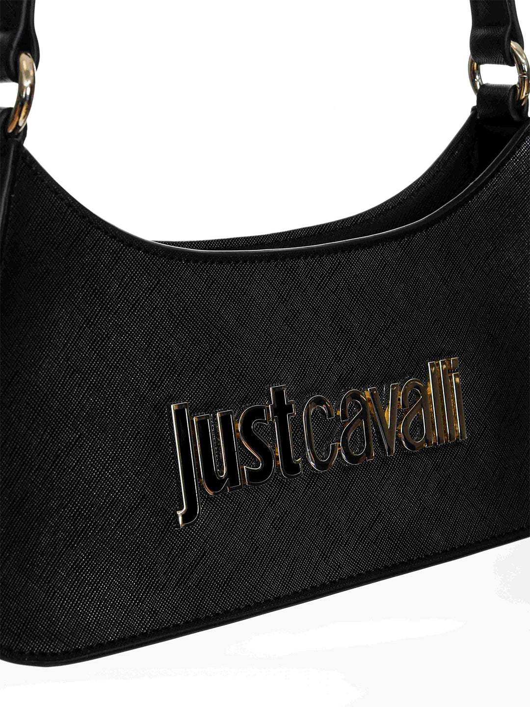 Just Cavalli Women Black Solid Shoulder Bags