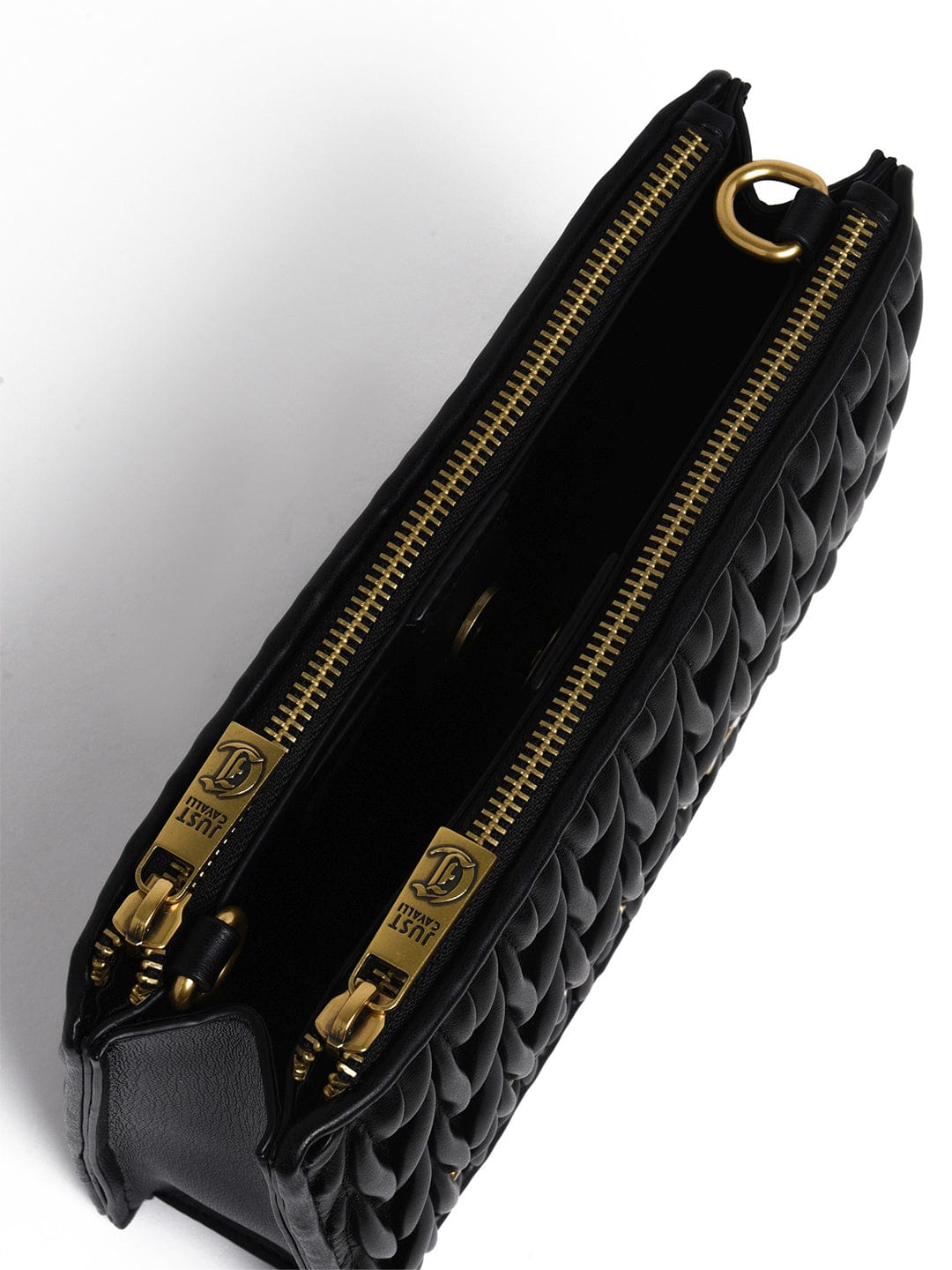 Just Cavalli Women Black Solid Wallet