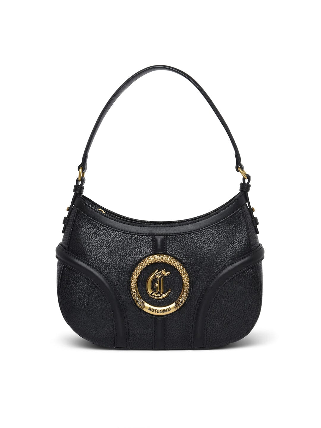 Just Cavalli Women Black Solid Shoulder Bags