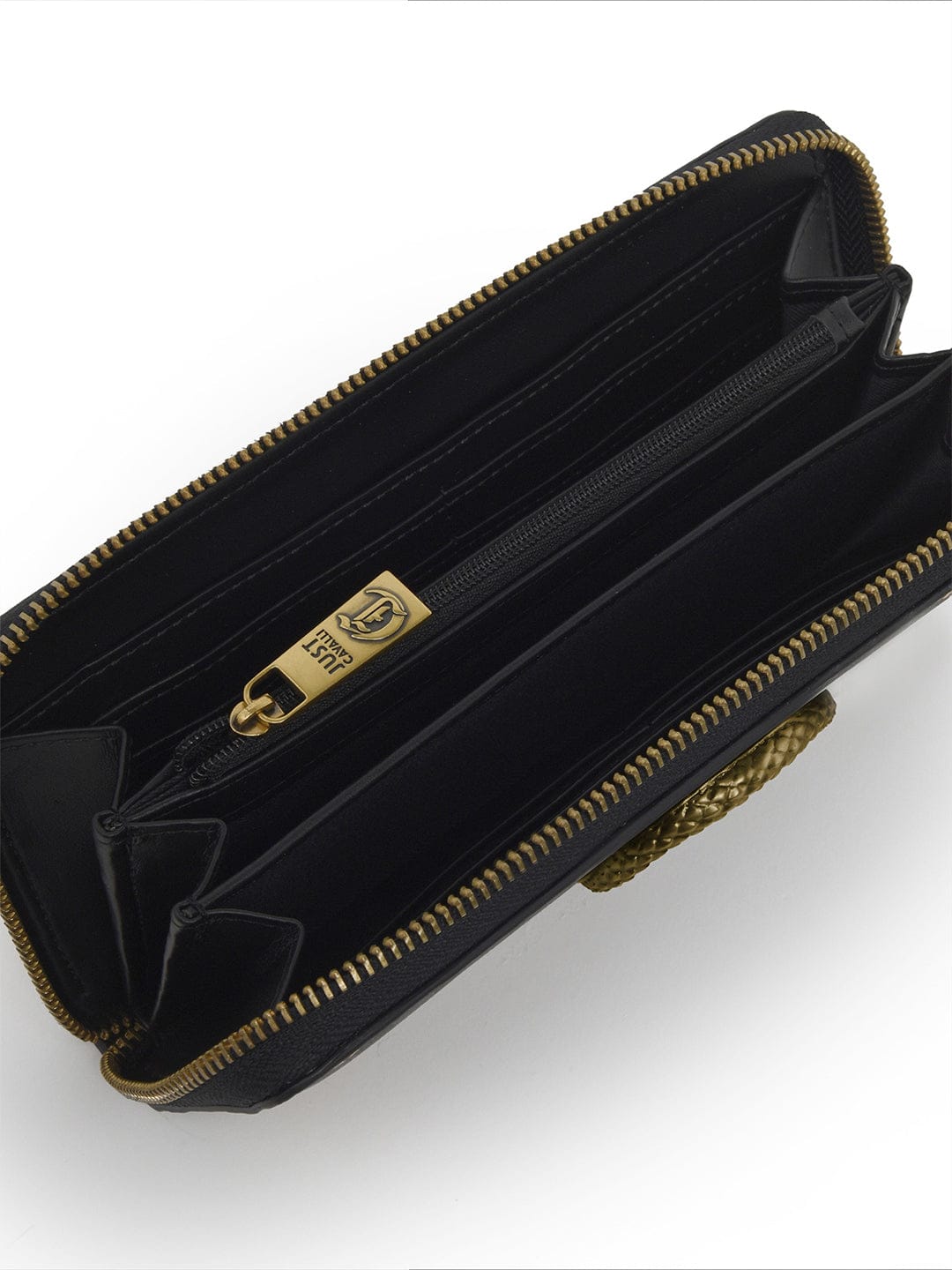 Just Cavalli Women Black Solid Wallet