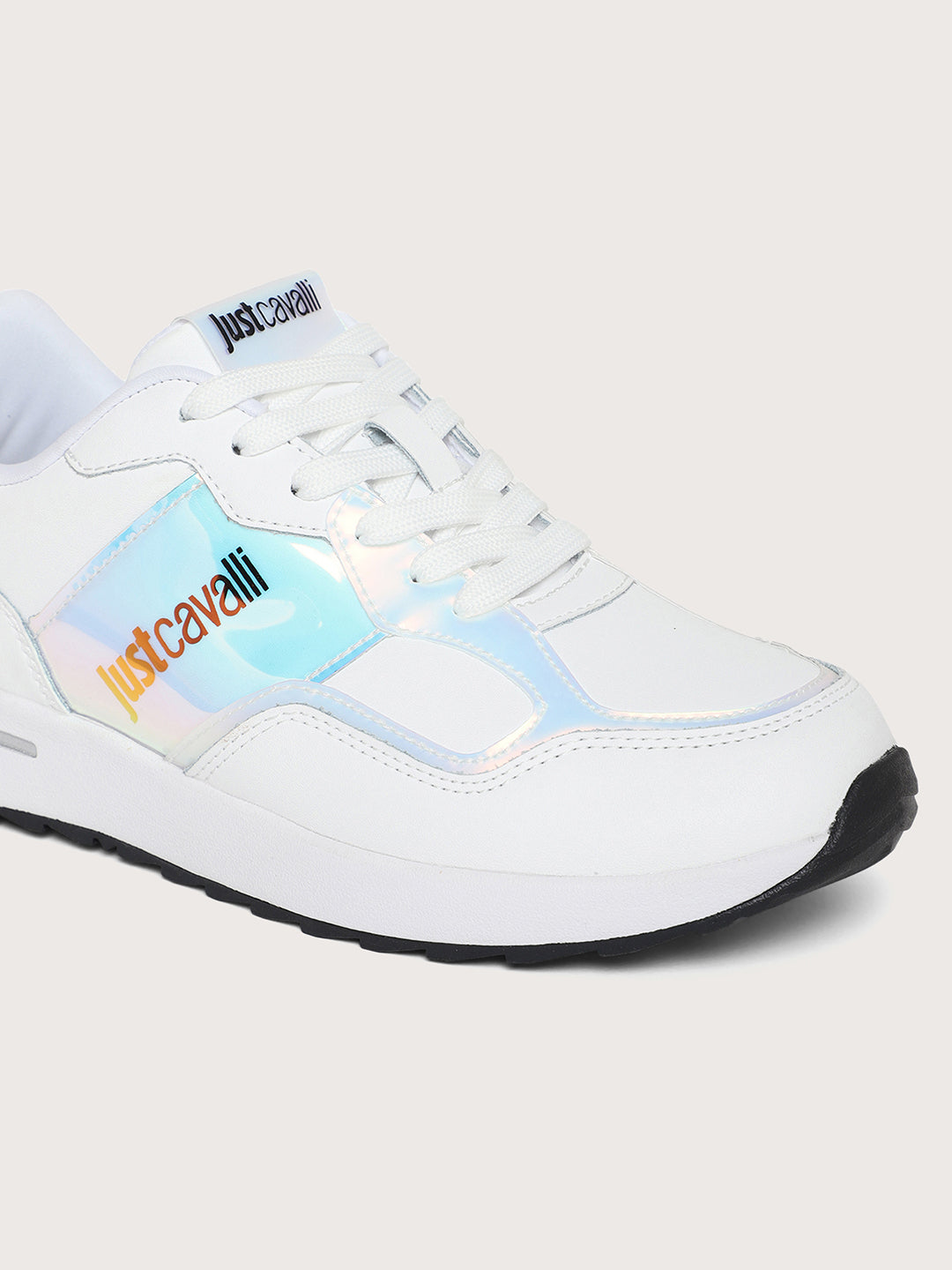 Just Cavalli Women White Sneakers