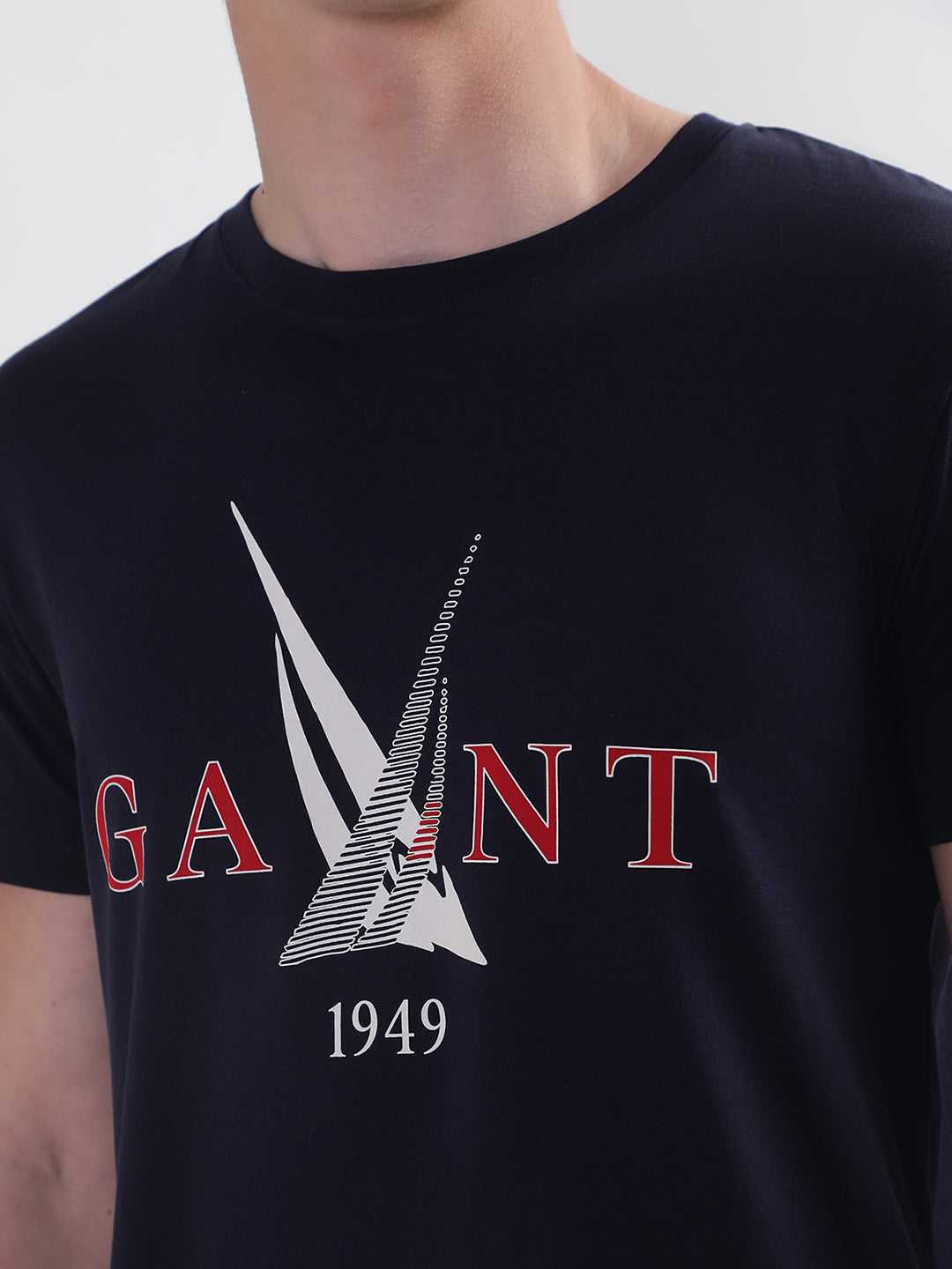 Gant Blue Sail Logo Regular Fit T-Shirt