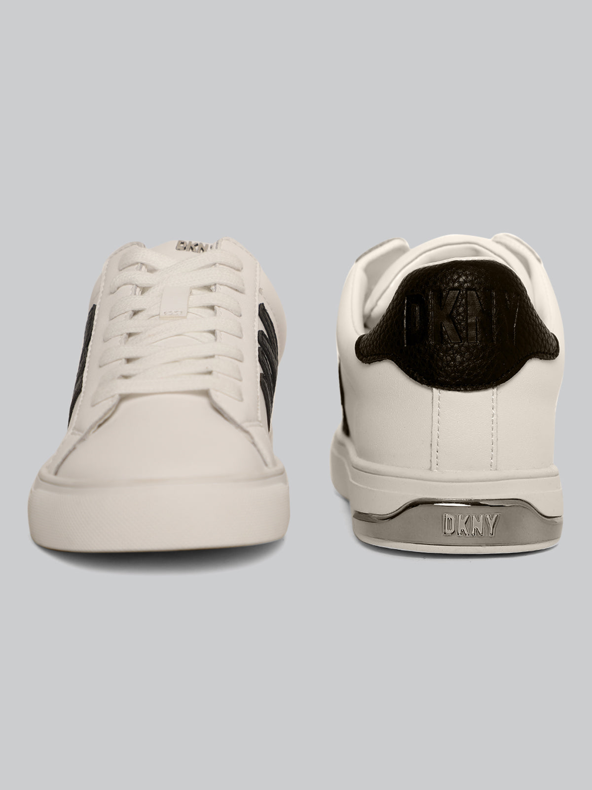 DKNY Women White Sneakers