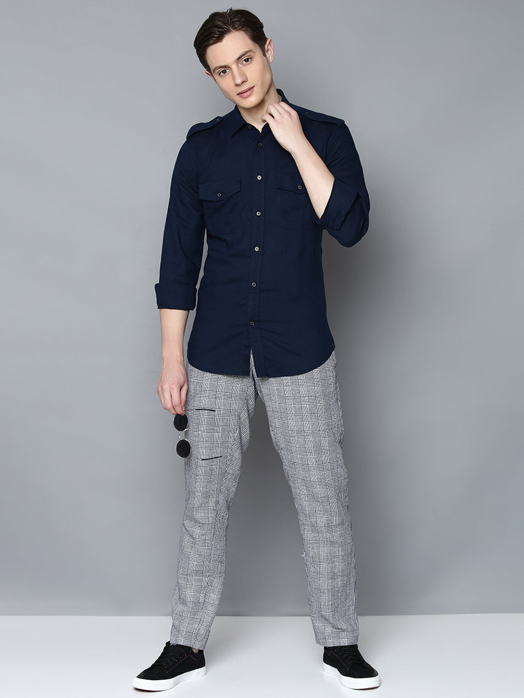 Antony Morato Blue Slim Fit Shirt