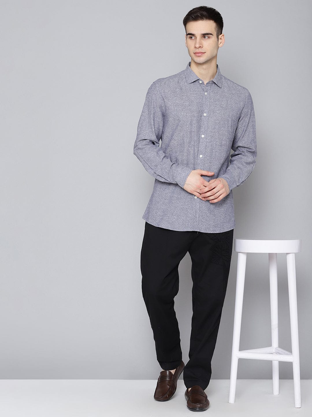 Antony Morato Men Blue Shirt