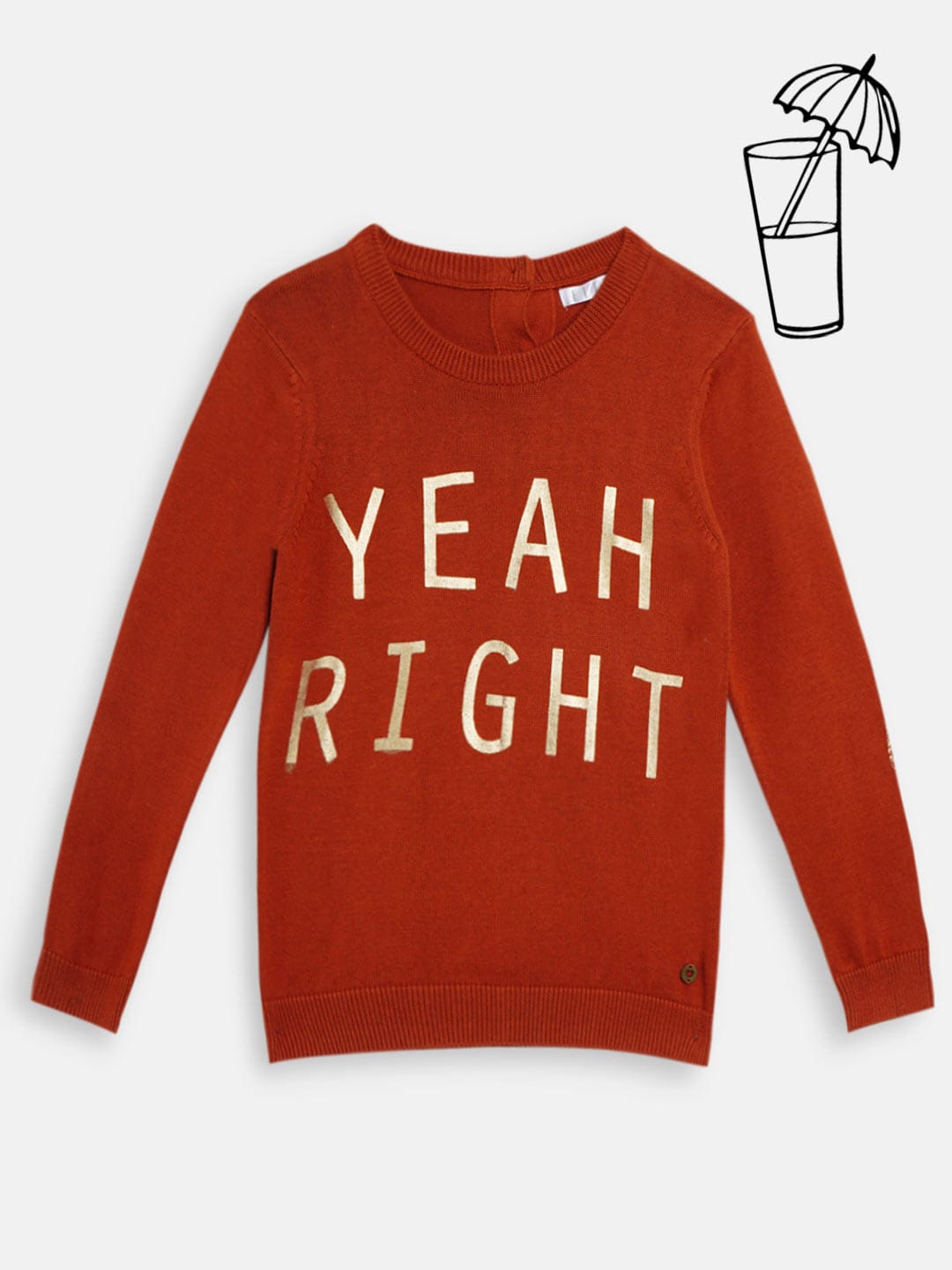 Elle Kids Round Neck Sweater