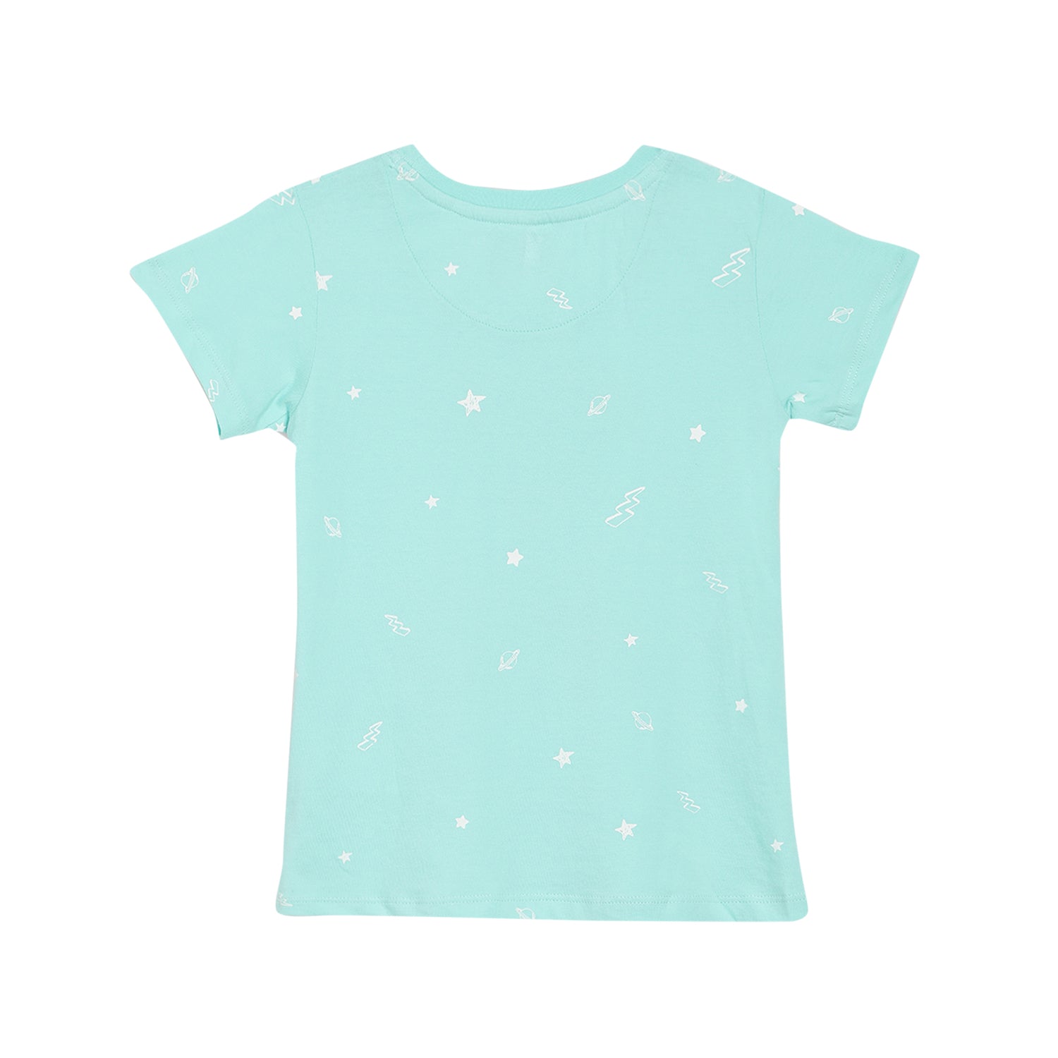 Blue Giraffe Girls Tshirt