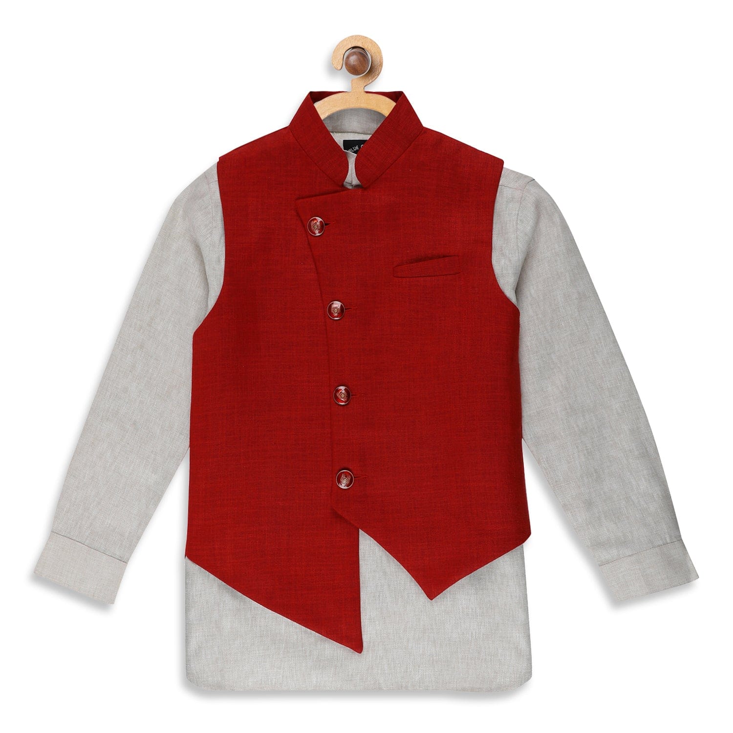 Blue Giraffe Boys Bandi Set