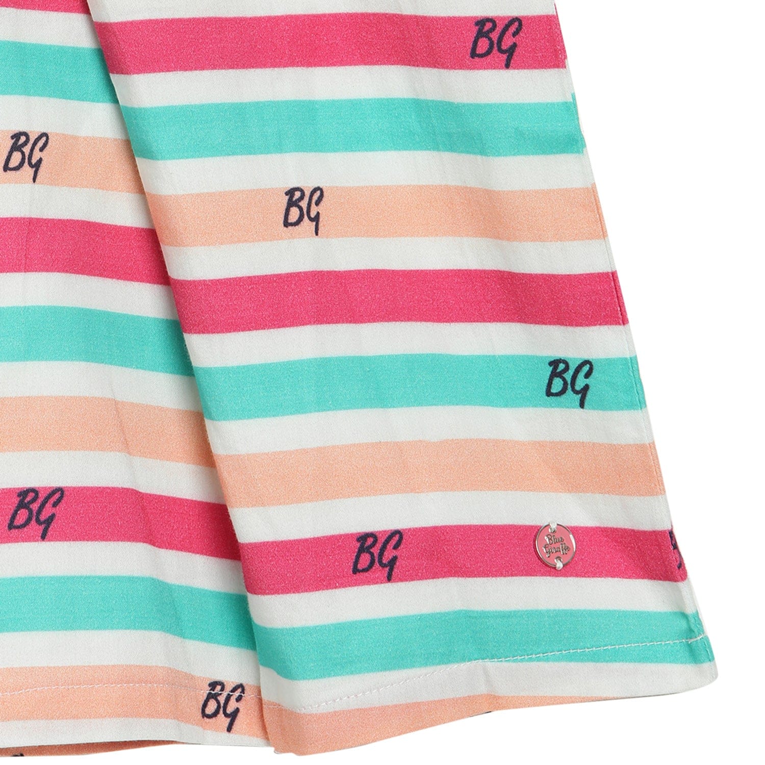 Blue Giraffe Girls Dress