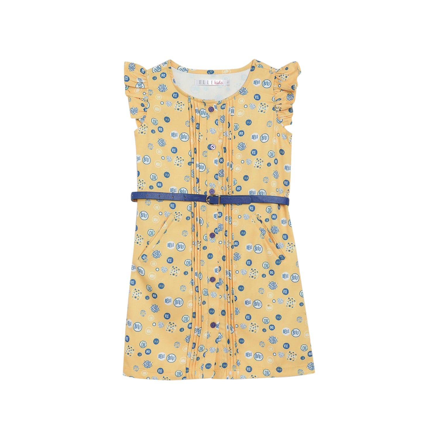 Elle Kids Round Neck Dress