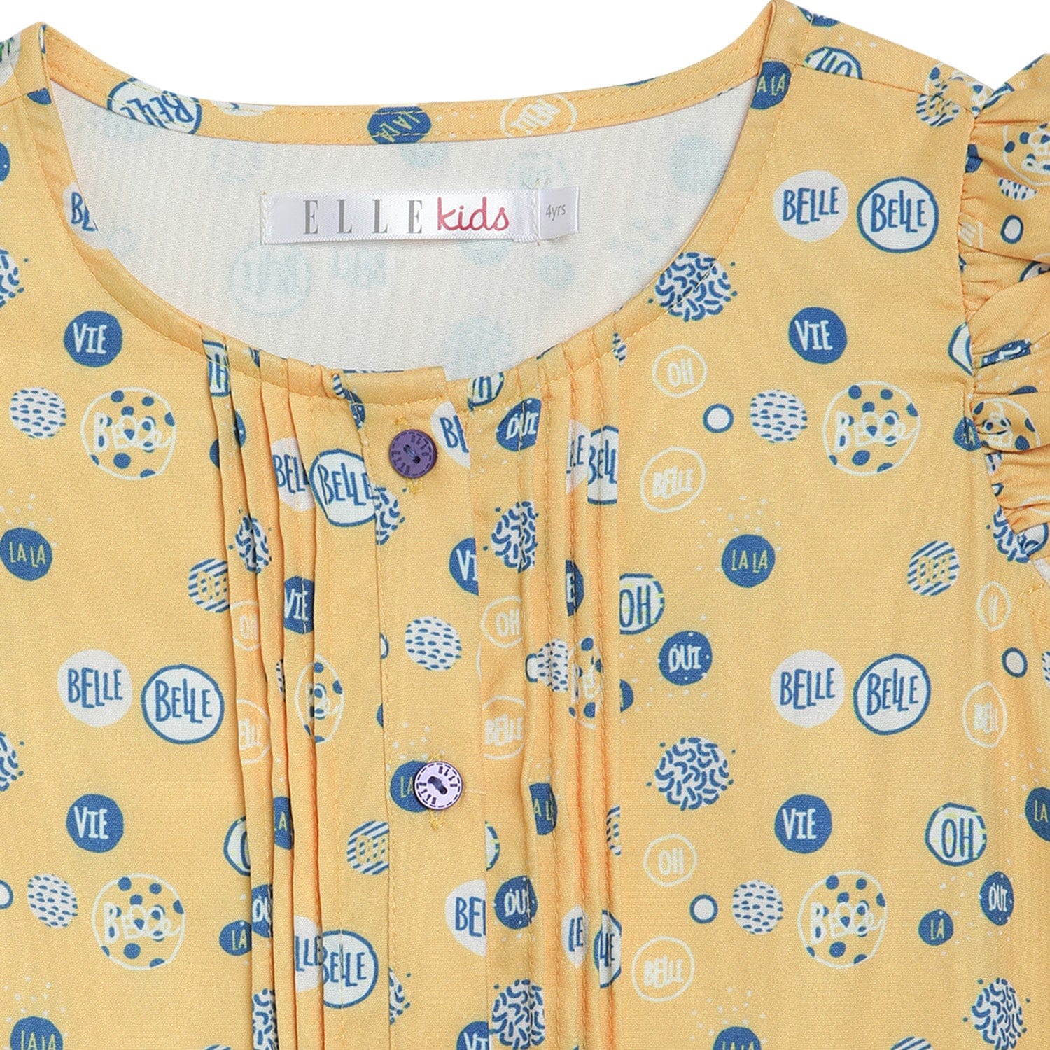 Elle Kids Round Neck Dress