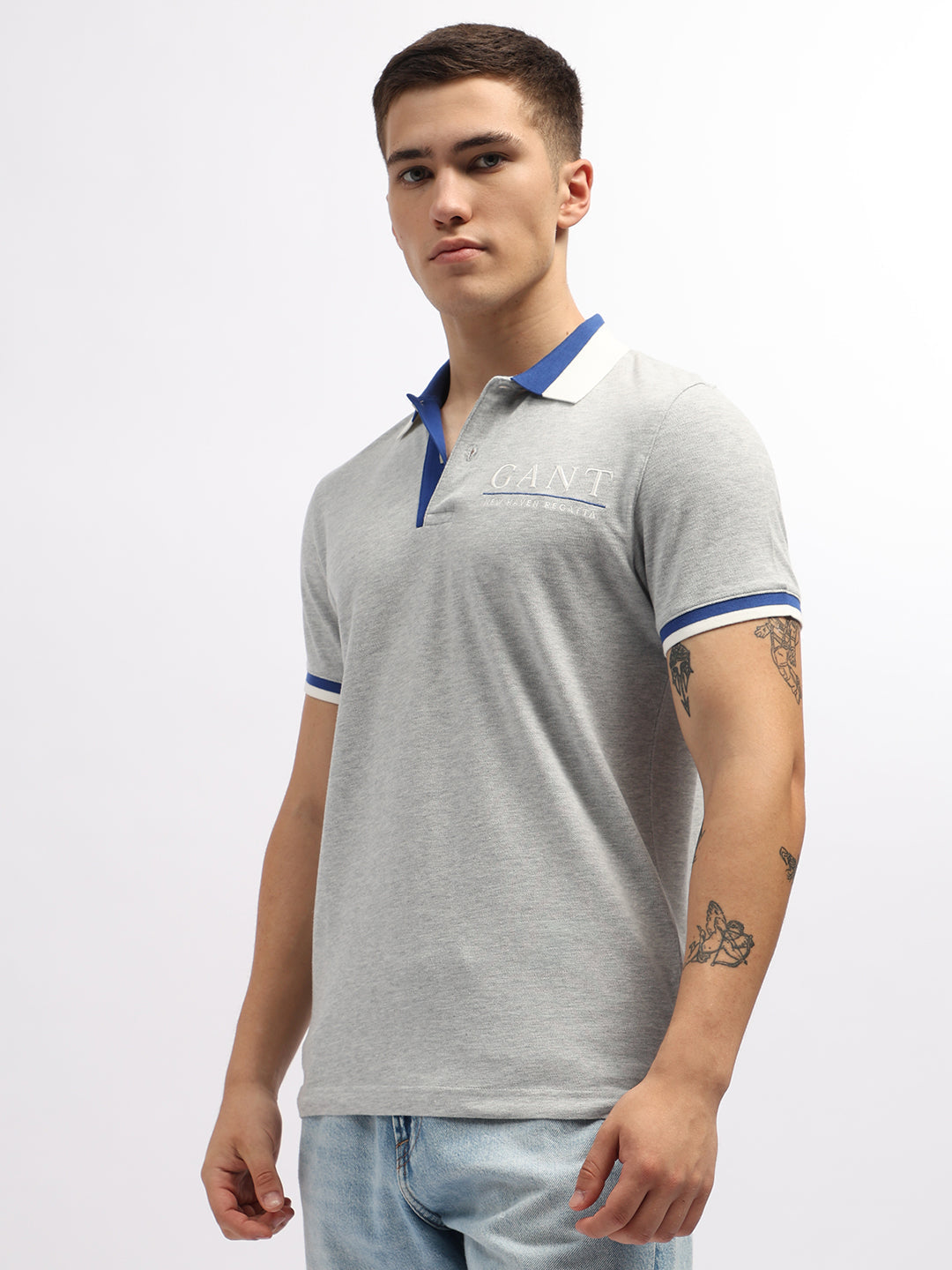 Gant Men Solid Polo TShirt