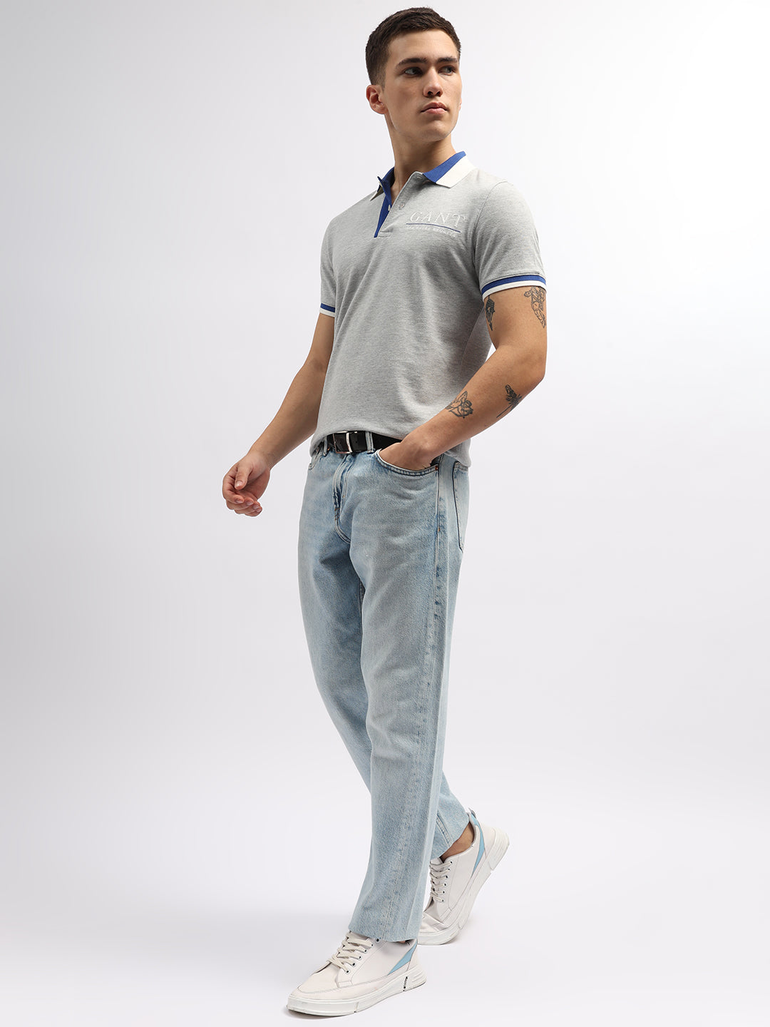 Gant Men Solid Polo TShirt