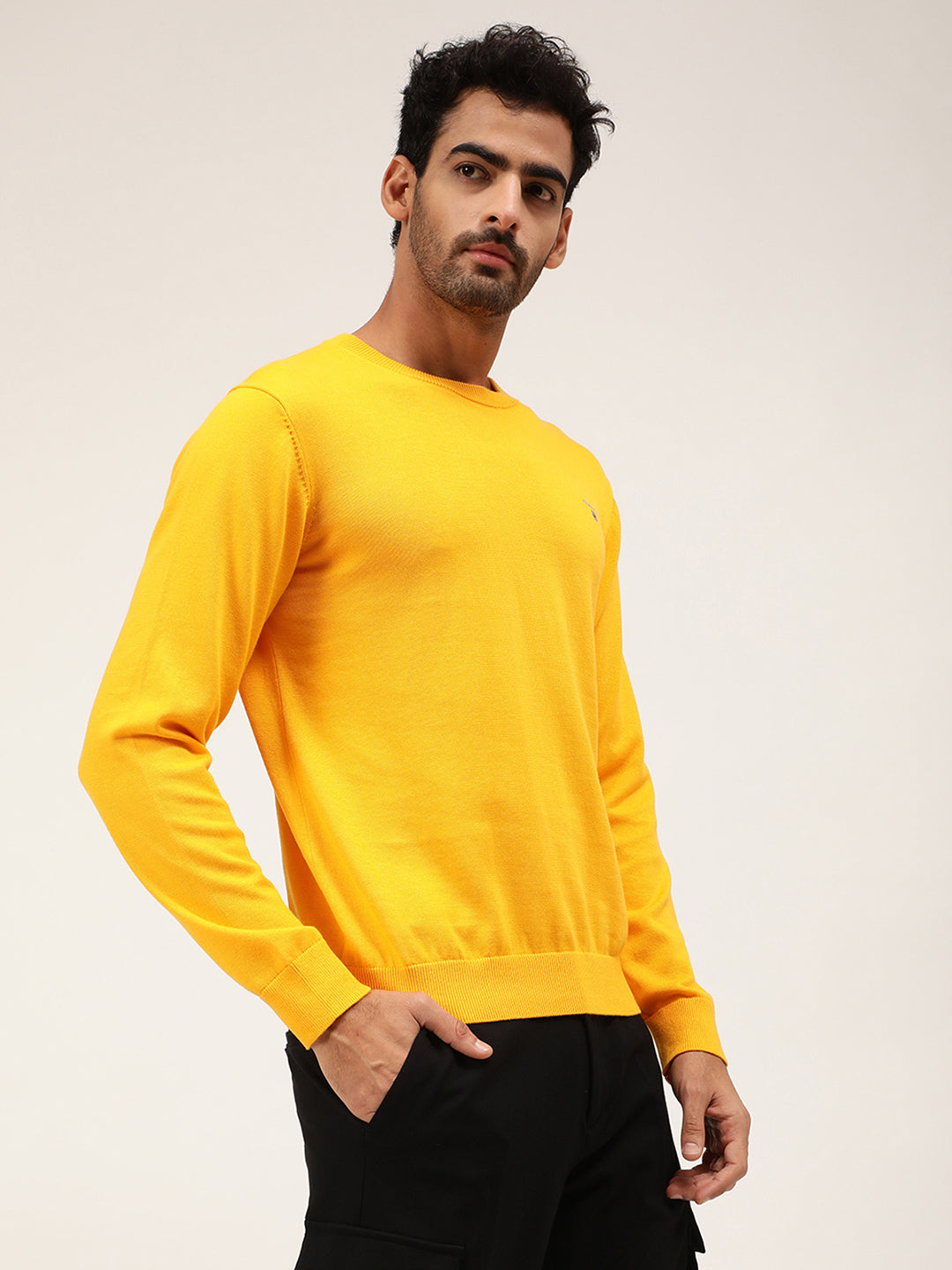 Gant Men Yellow Pullover