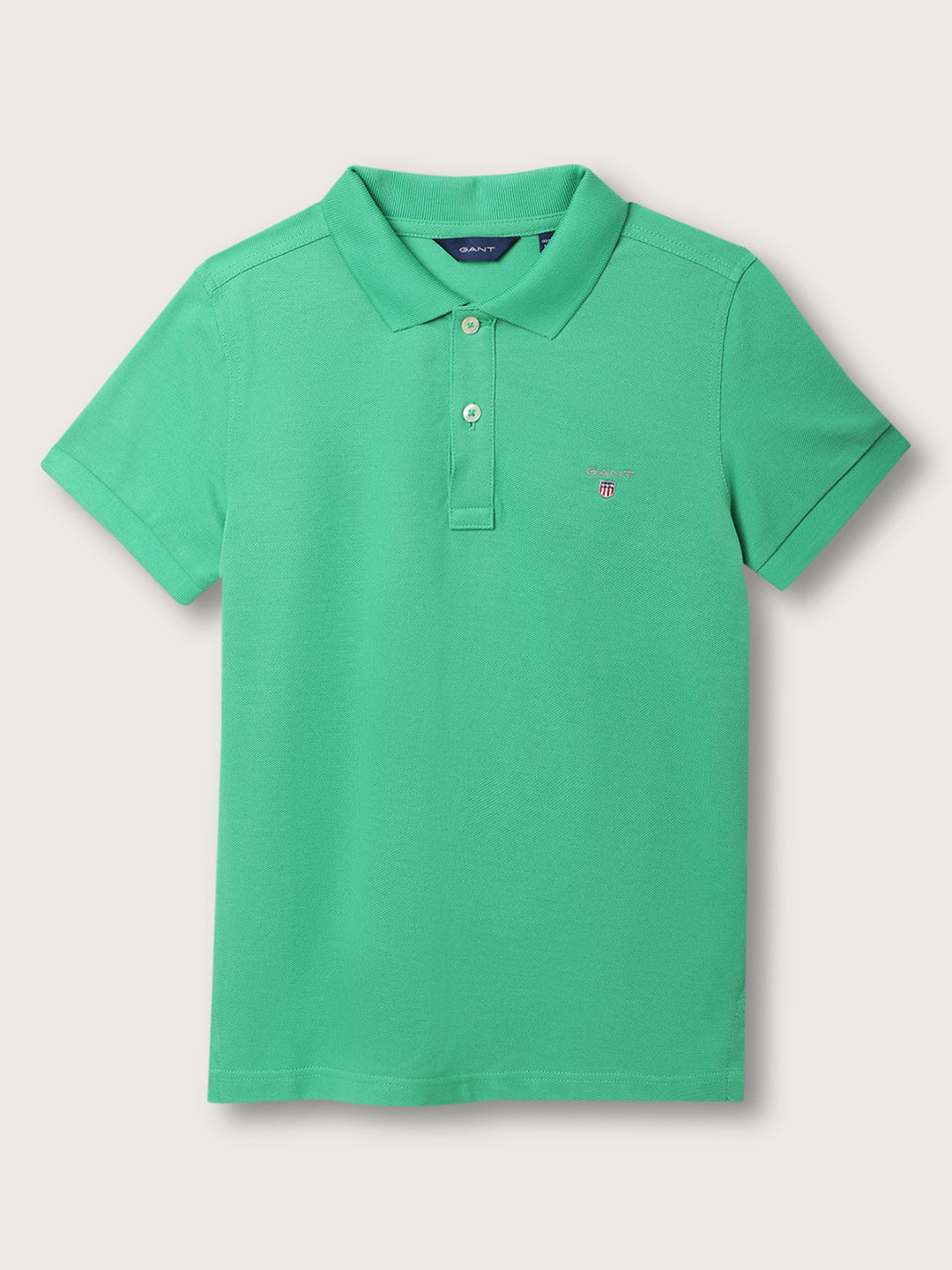Gant Kids Green Regular Fit Polo T-Shirt