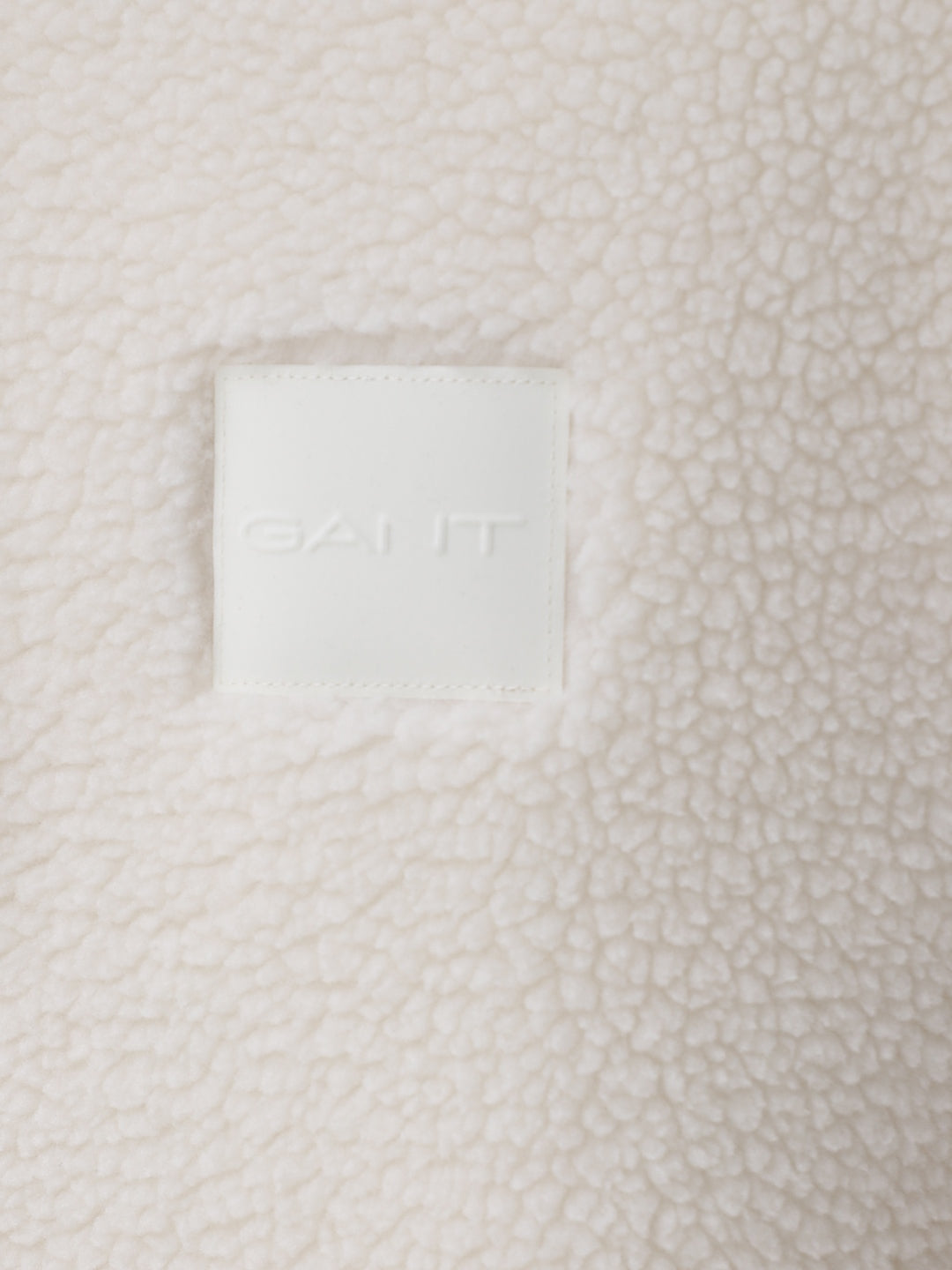 Gant Men Cream Solid Hooded Sweatshirt