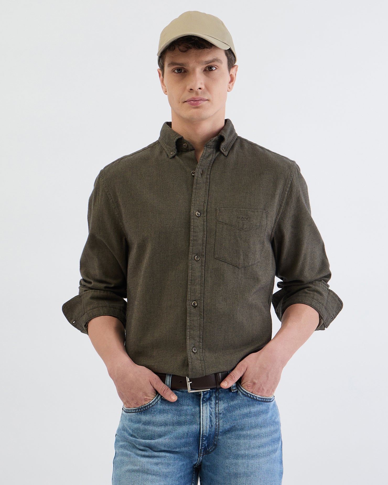 Gant Dark Cactus Regular Fit Shirt