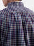 Gant Blue Checked Regular Fit Shirt