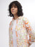 Gant Women Multi Printed Spread Collar Full Sleeves Shirt